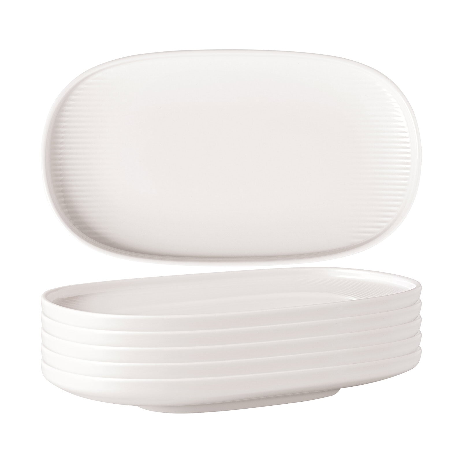 Villeroy & Boch Servierplatte »Universalplatten Afina 23 x 13 cm 6er Set we günstig online kaufen