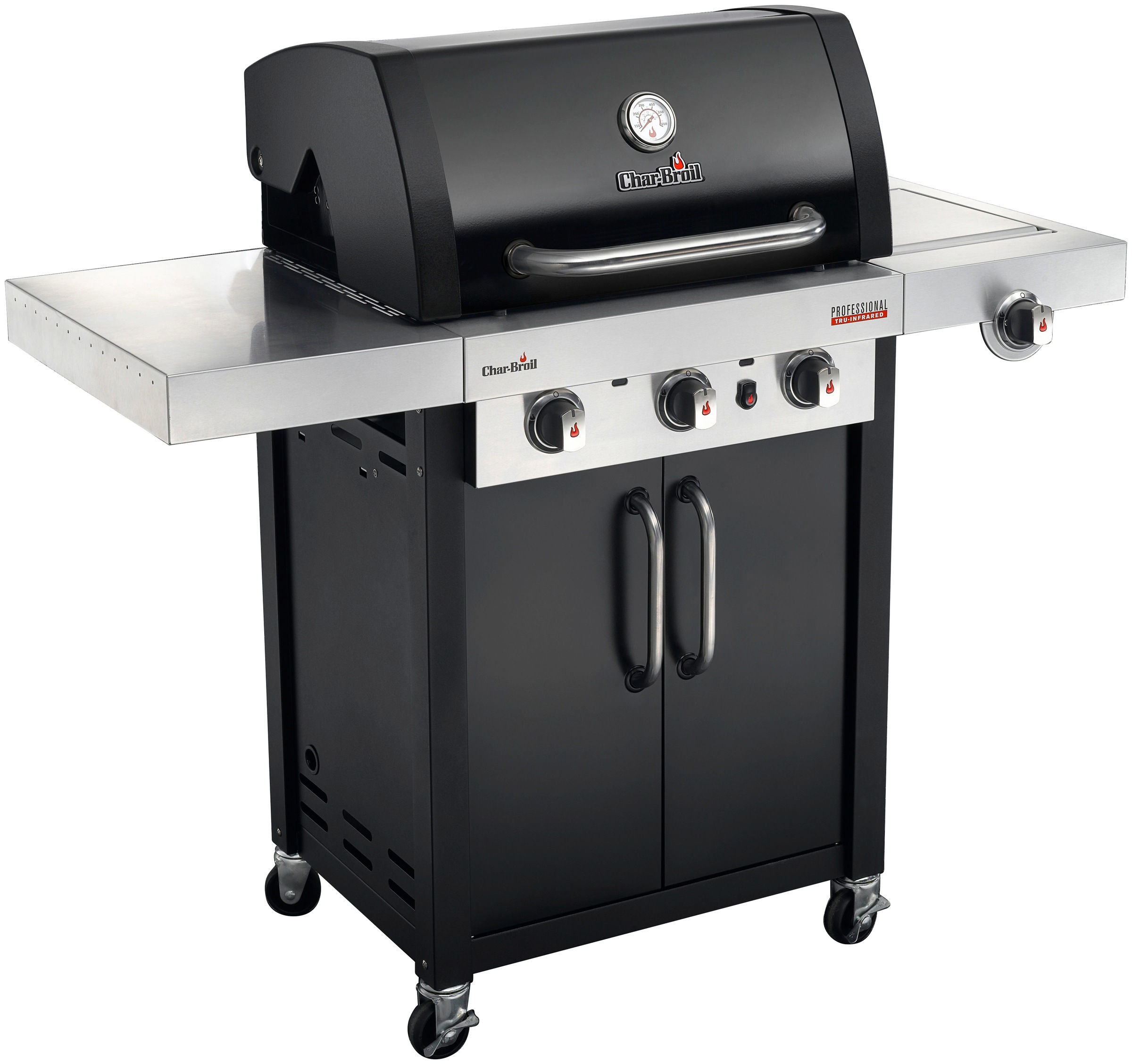 2. Bild von Char-Broil Gasgrill »Professional 3400 B«, 3-Brenner mit Seitenbrenner und Ablage