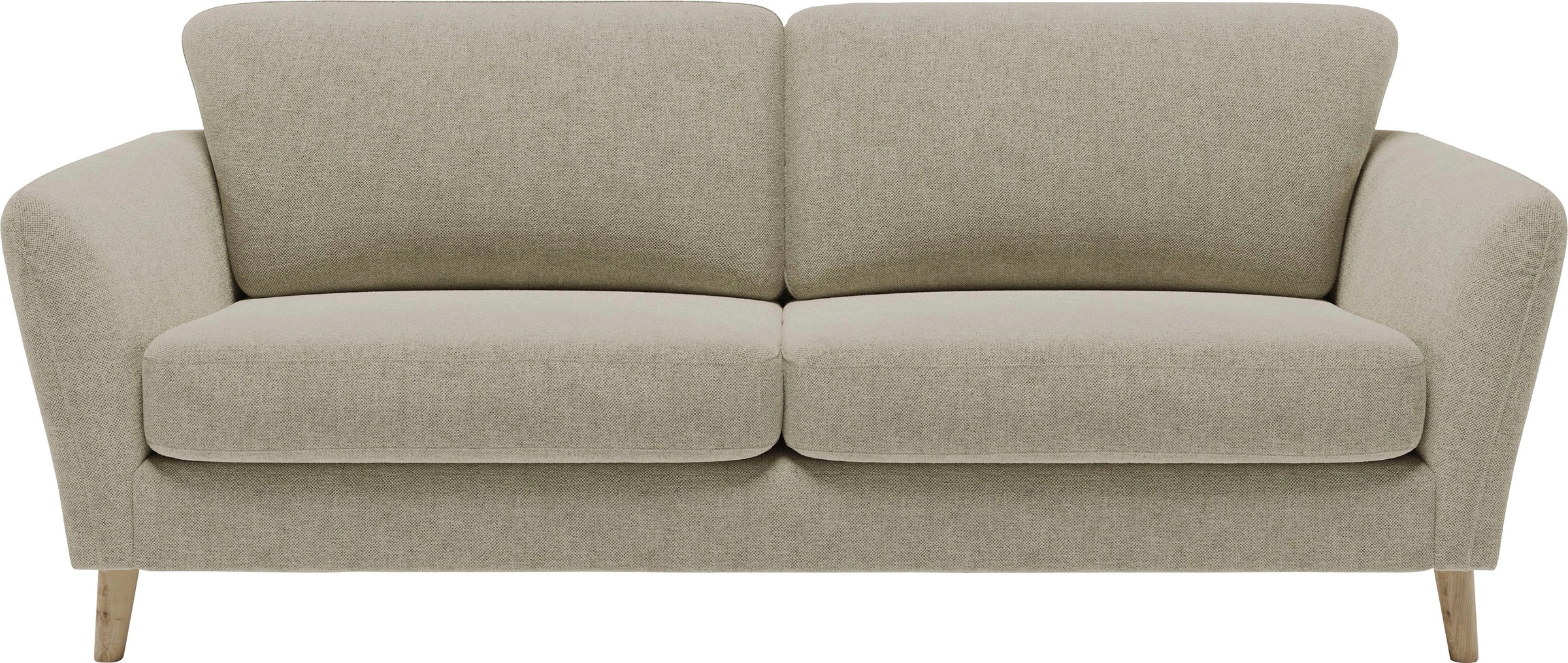 Home affaire 3-Sitzer »MARSEILLE 3er Sofa 206 cm, Cord, Flachgewebe, Strukt günstig online kaufen