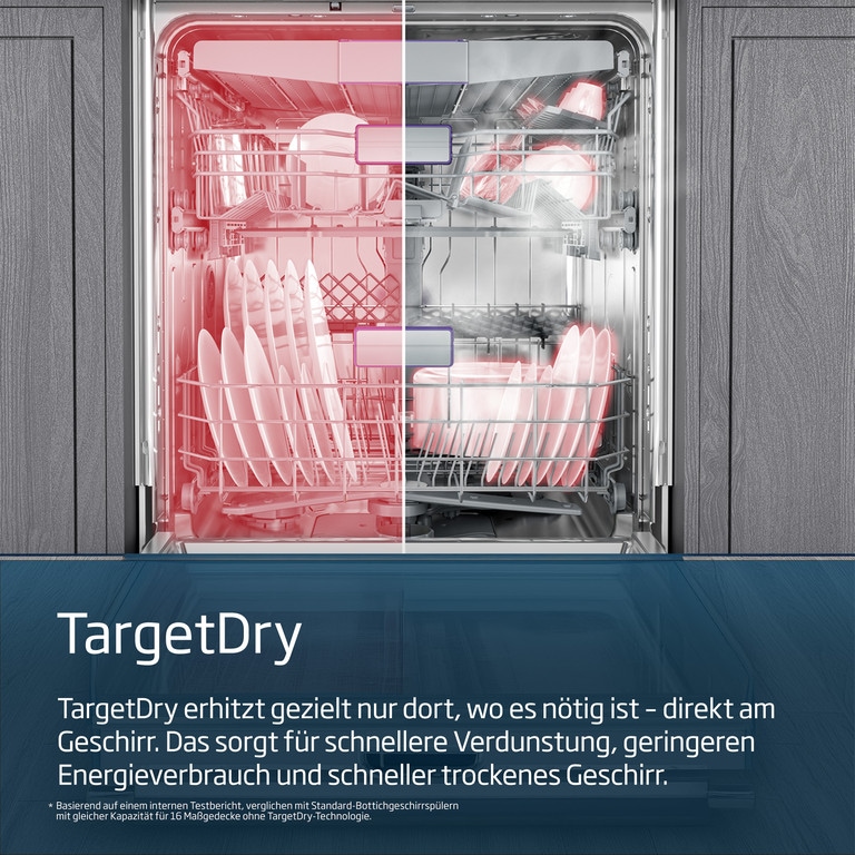 BEKO Unterbaugeschirrspüler »BDDN36550XP« 8,9 l 15 tlg. Maßgedecke