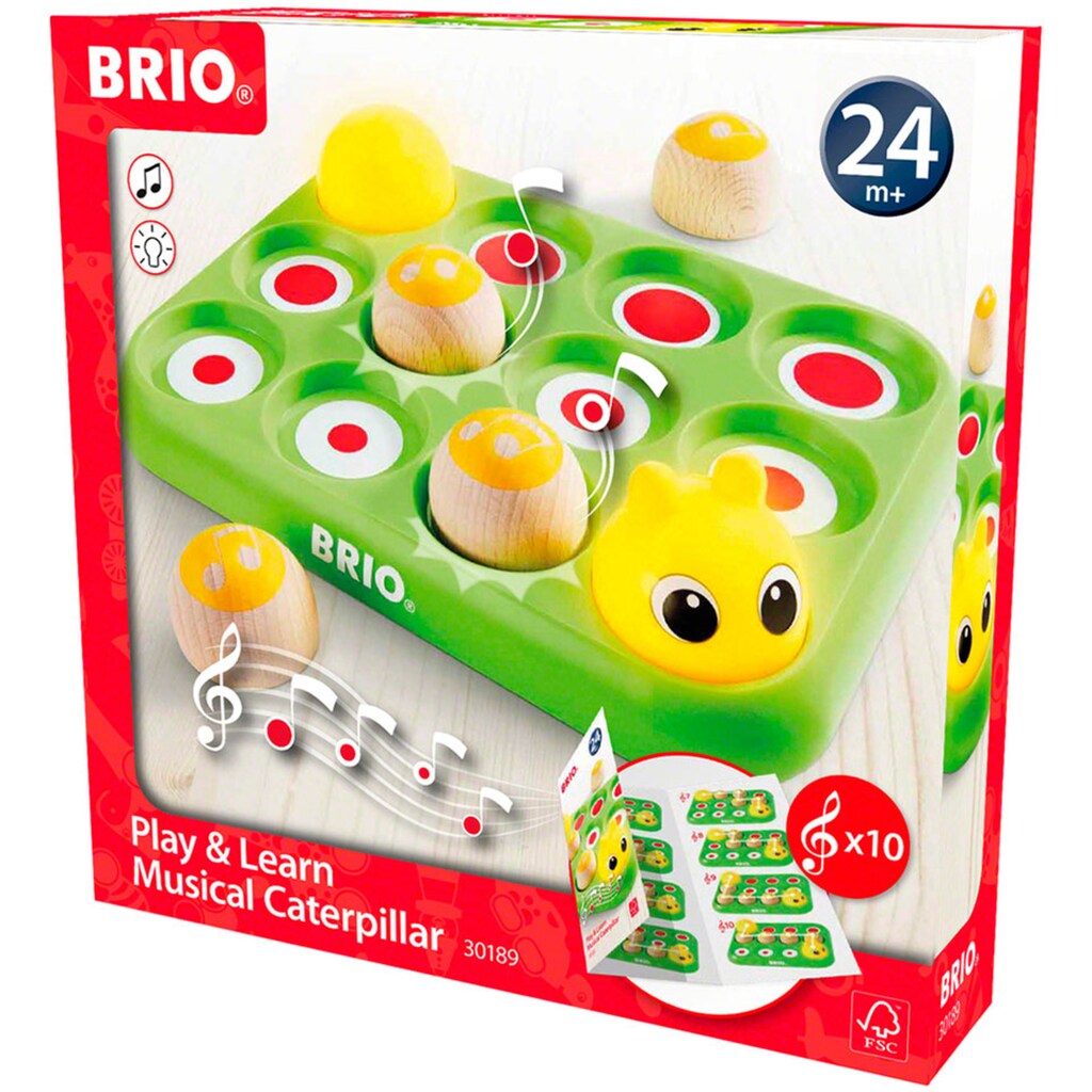 BRIO® Steckspielzeug »Musikspiel Raupe«