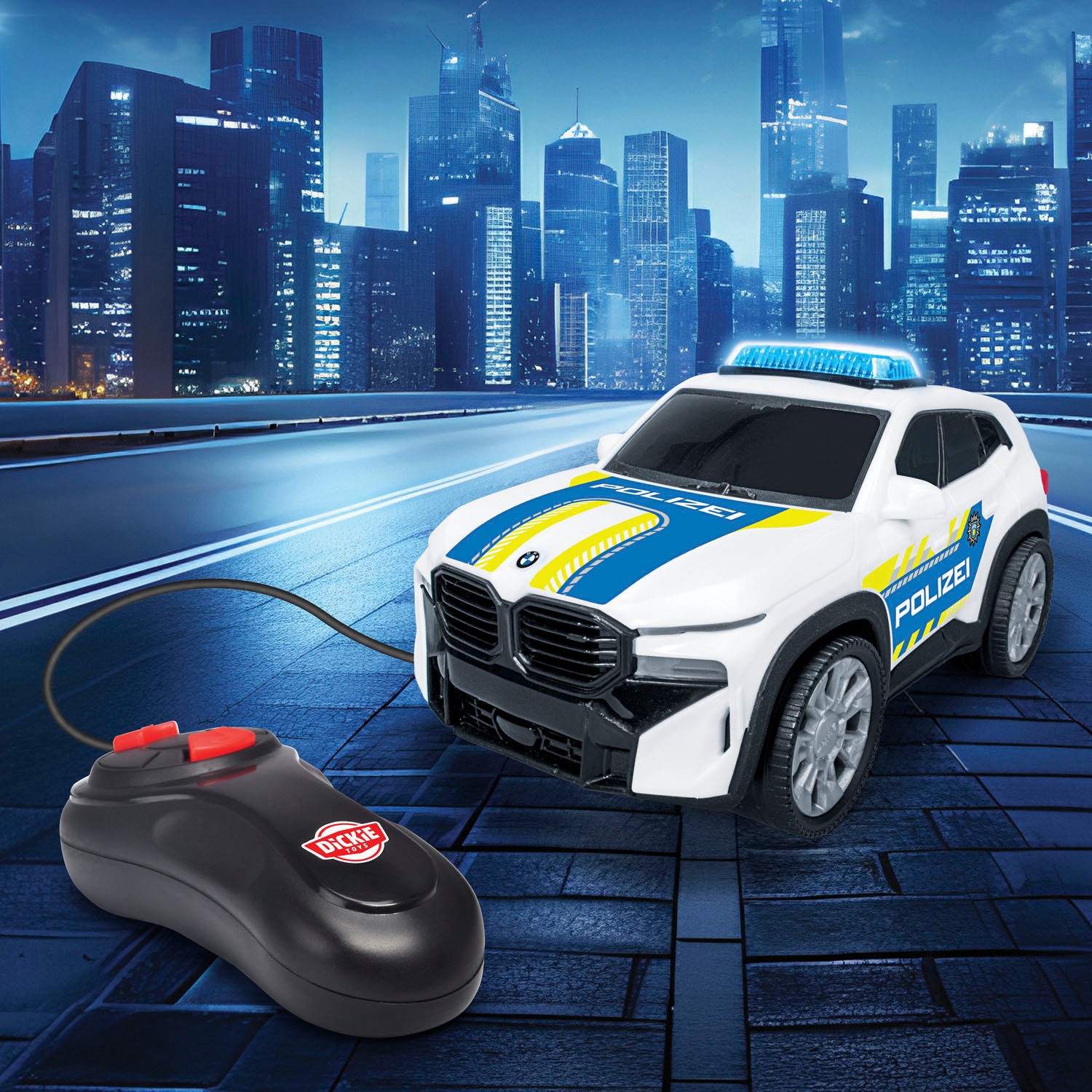 Dickie Toys Spielzeug-Auto »BMW XM Police Racer« mit Licht