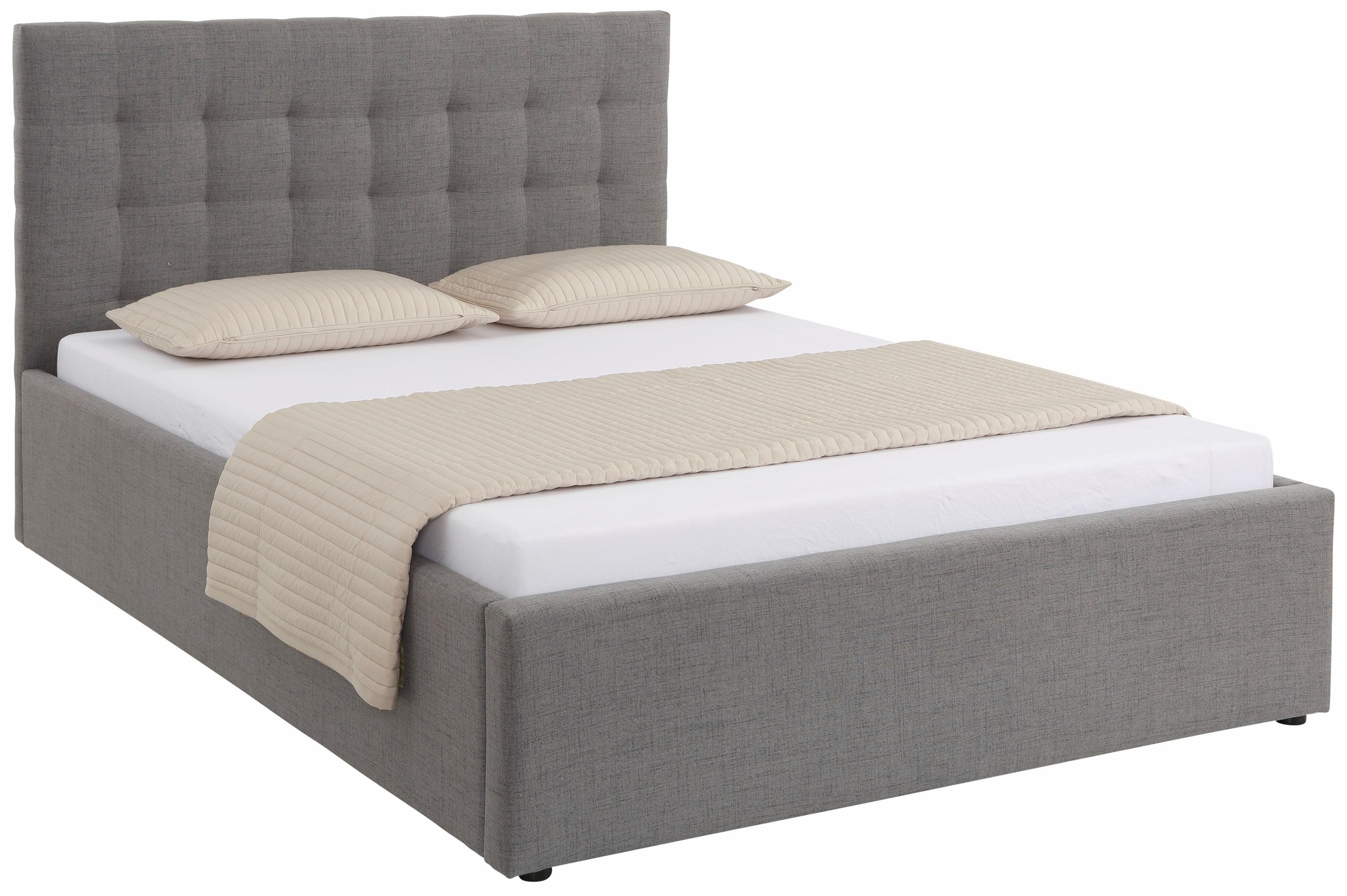 OTTO home Polsterbett "Hamar, Knopfsteppung im Kopfteil, bis 250 KG belastb günstig online kaufen