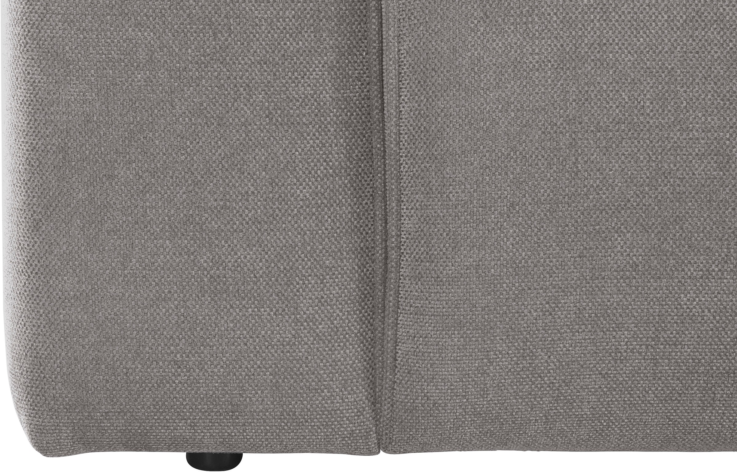 andas 3-Sitzer »Noord mit Kedernaht, Breite 232 cm«, Cord, Struktur, Webstoff, mit Wellenunterfederung, Massivholzrahmen