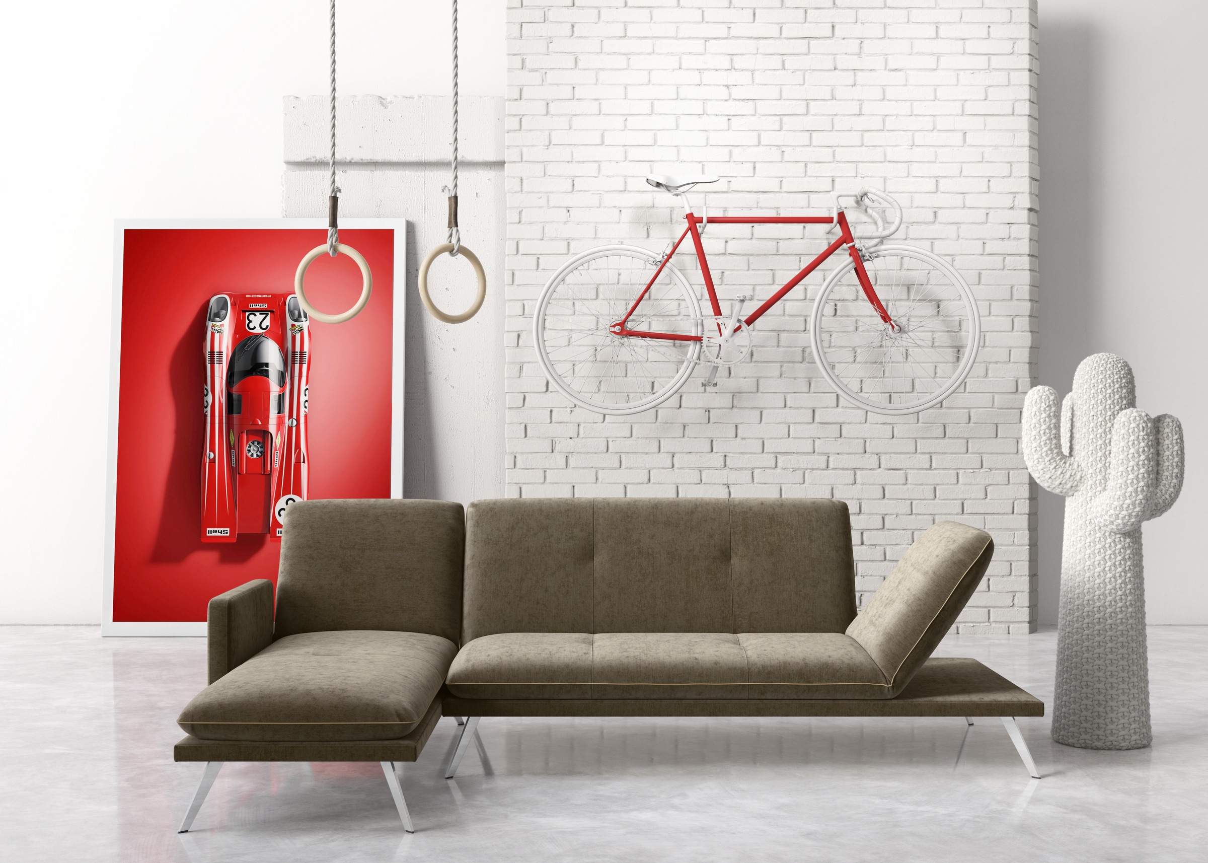 machalke® Ecksofa »wings, L-Form«