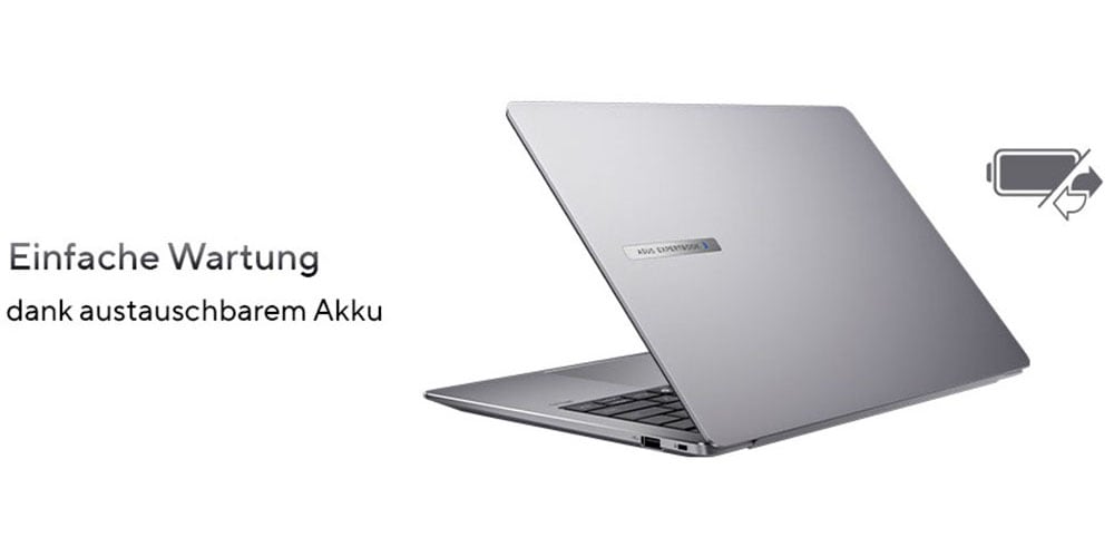 Asus Notebook »ExpertBook P5 P5405CSA-NZ0915X« 35,6 cm / 14 ″ Intel Core Ultra 5 ARC 130V 512 GB SSD
