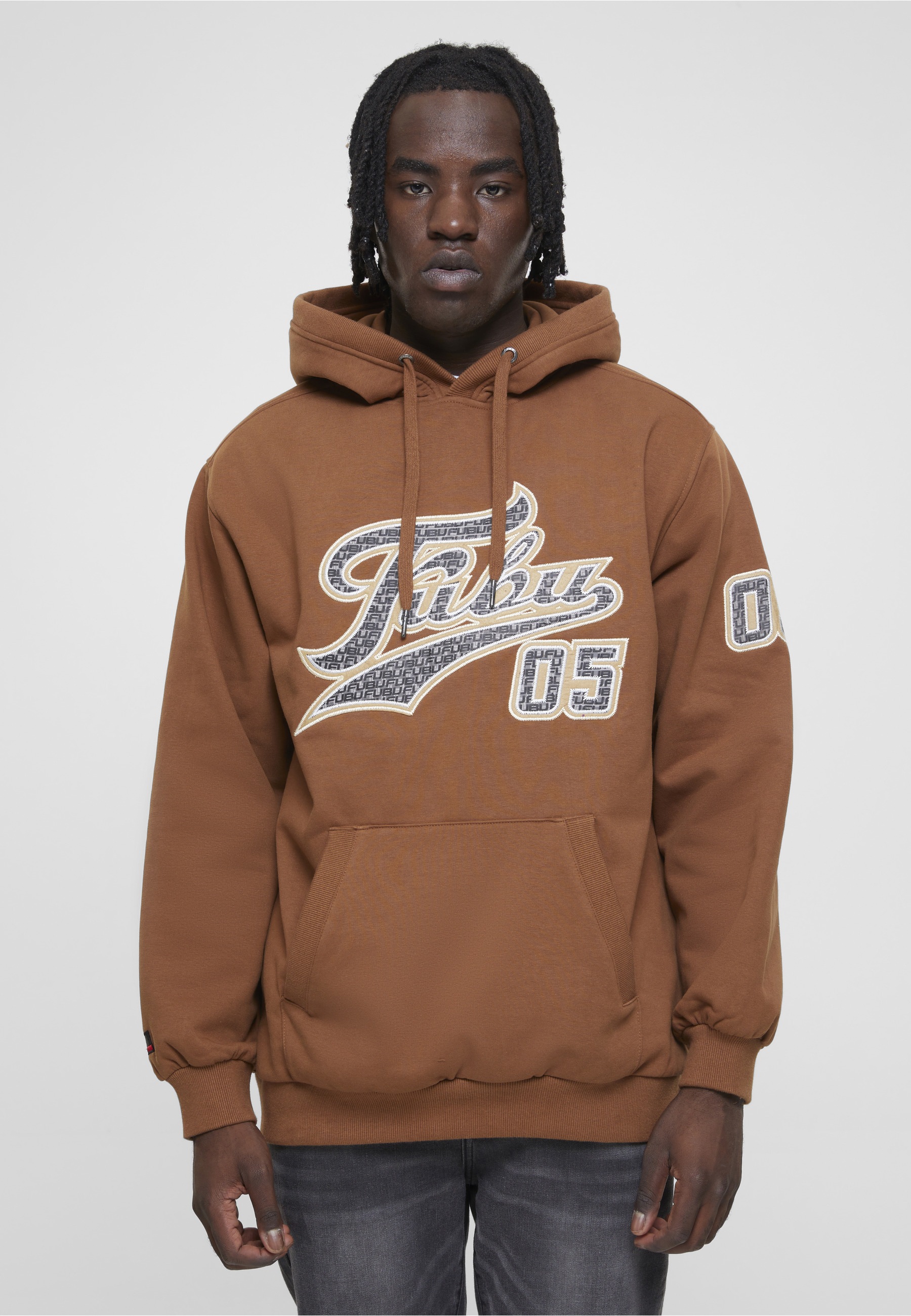 Fubu Kapuzenpullover »Fubu Herren FM224-035-2 Varsity Heavy Hoodie« 1 Stk.