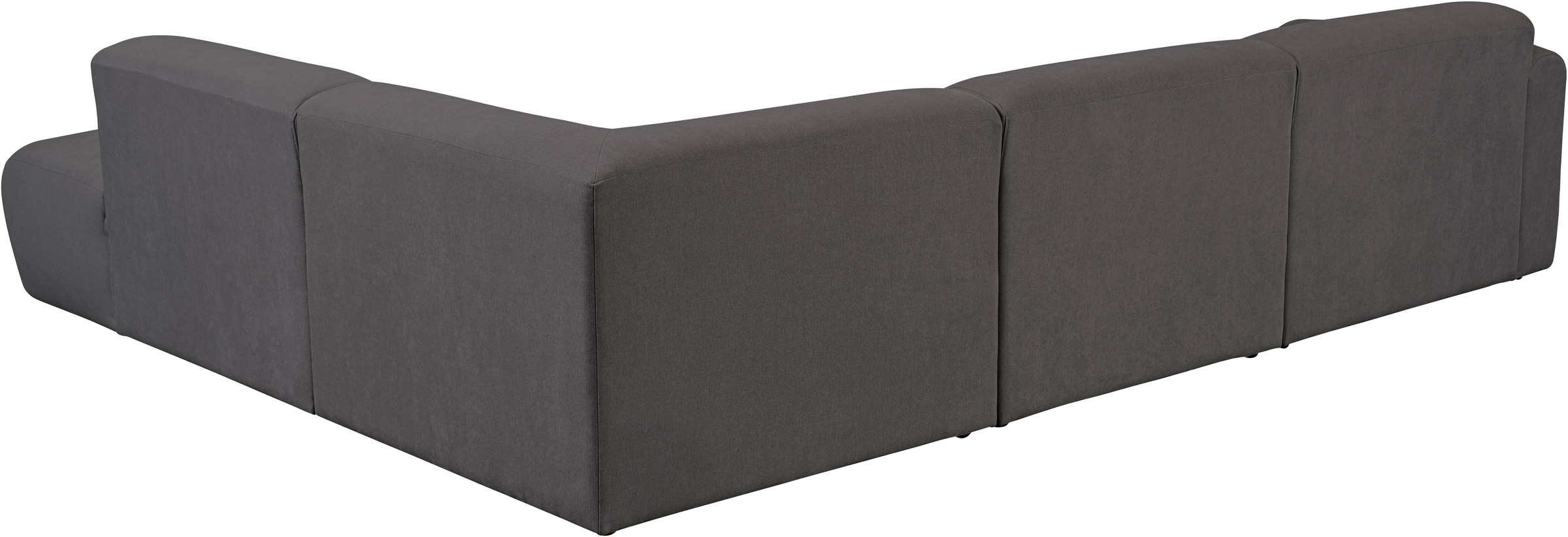 andas Ecksofa »Myrland«, Breite 241 cm, Chenille, Easy Clean Stoff, mit Kaltschaum