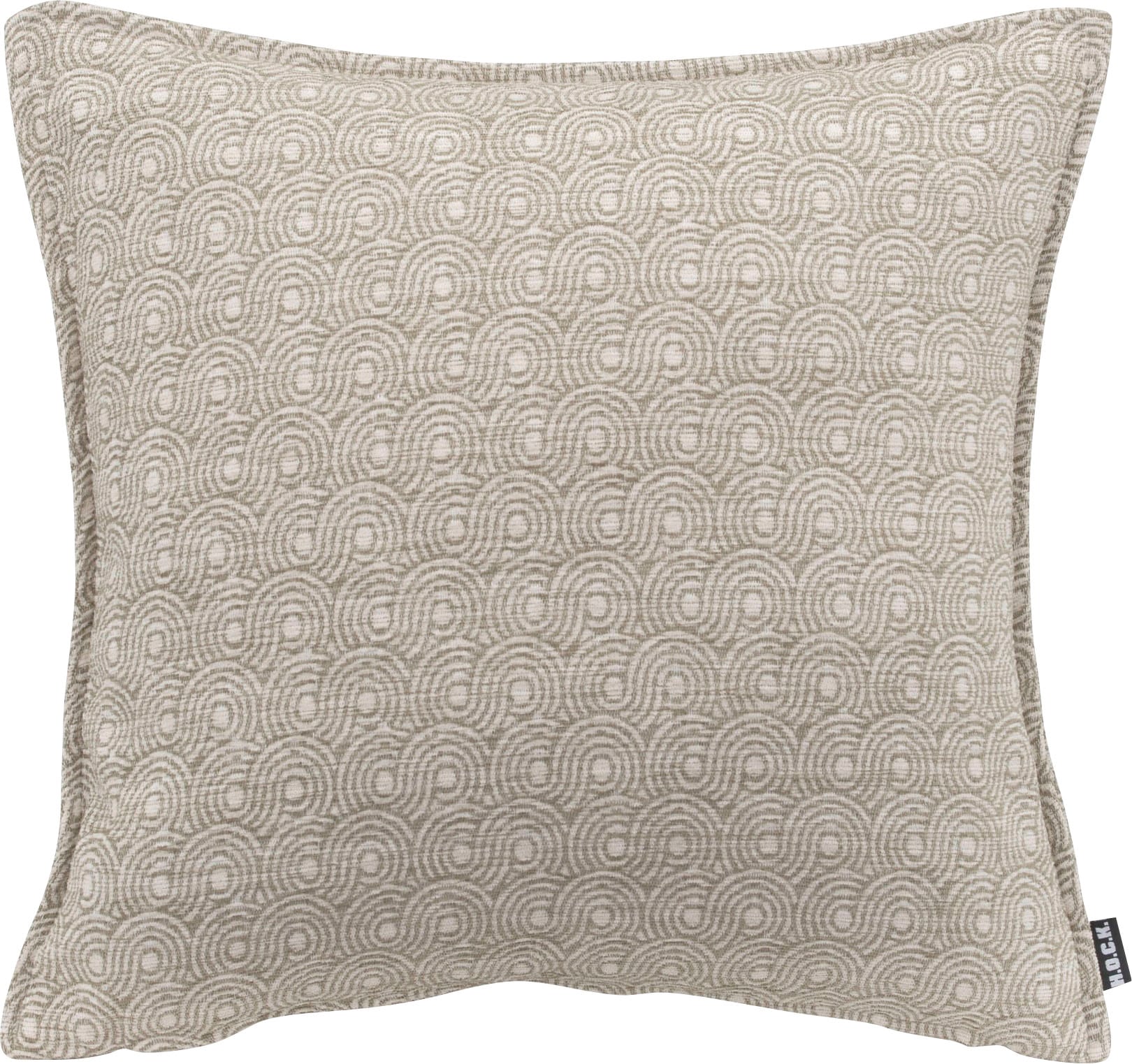 H.O.C.K. Dekokissen »Ivo« leicht gemustert