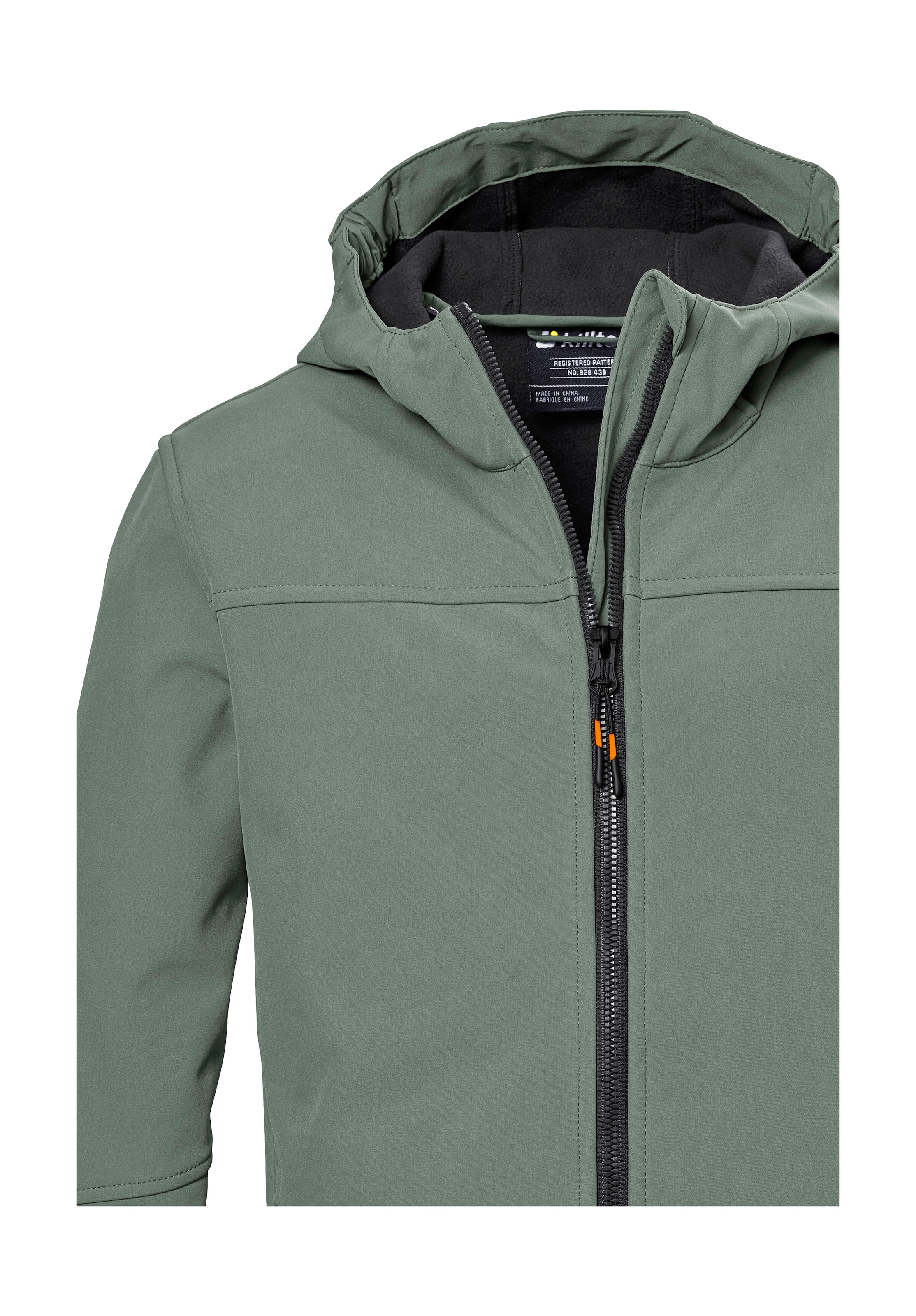 Killtec Softshelljacke »KOS 143 BYS SFTSHLL JCKT«, Wind- und wasserabweisende, atmungsaktive, PFAS-freie Kinderjacke