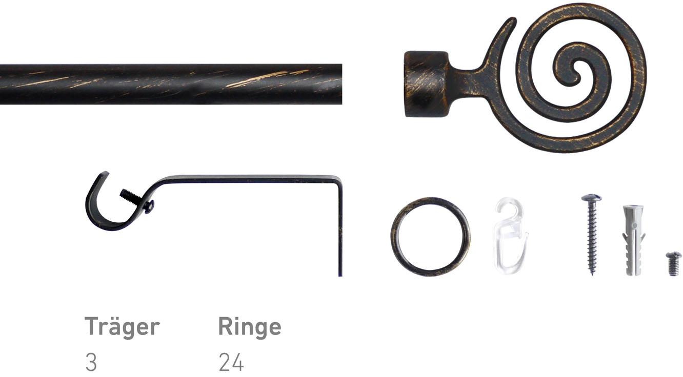 Good Life Gardinenstange »Jana« Ø 13 mm 1 läufig-läufig ausziehbar;Fixmaß günstig online kaufen