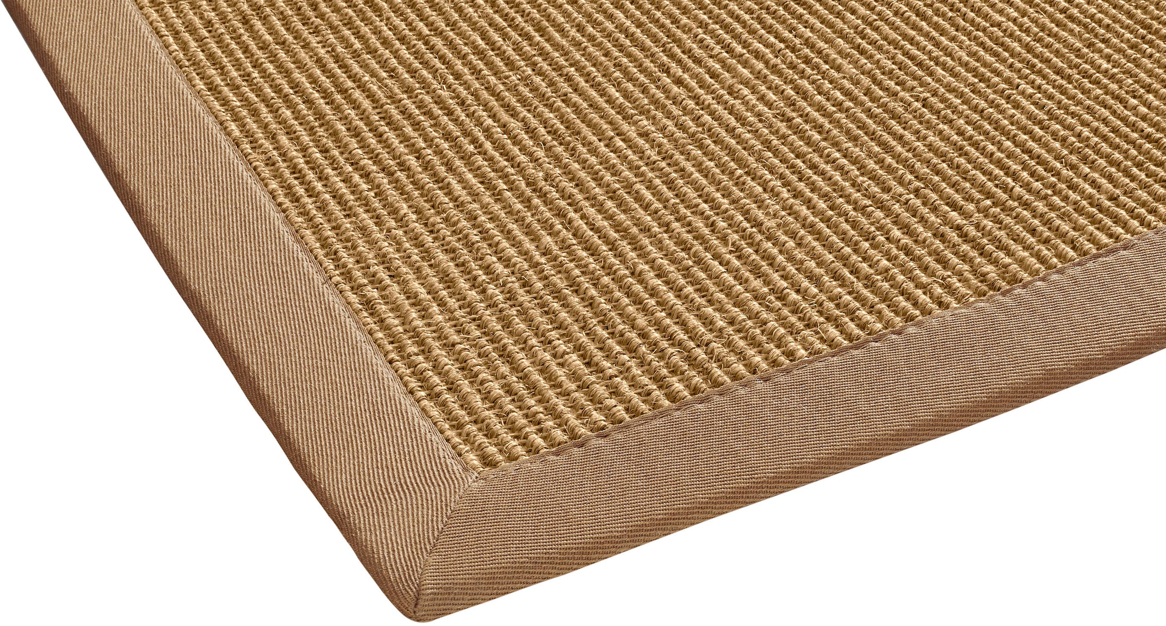 Dekowe Sisalteppich »Mara S2 mit Bordüre«, rechteckig, 5 mm Höhe, Flachgewebe, Material: 100% Sisal, Wohnzimmer