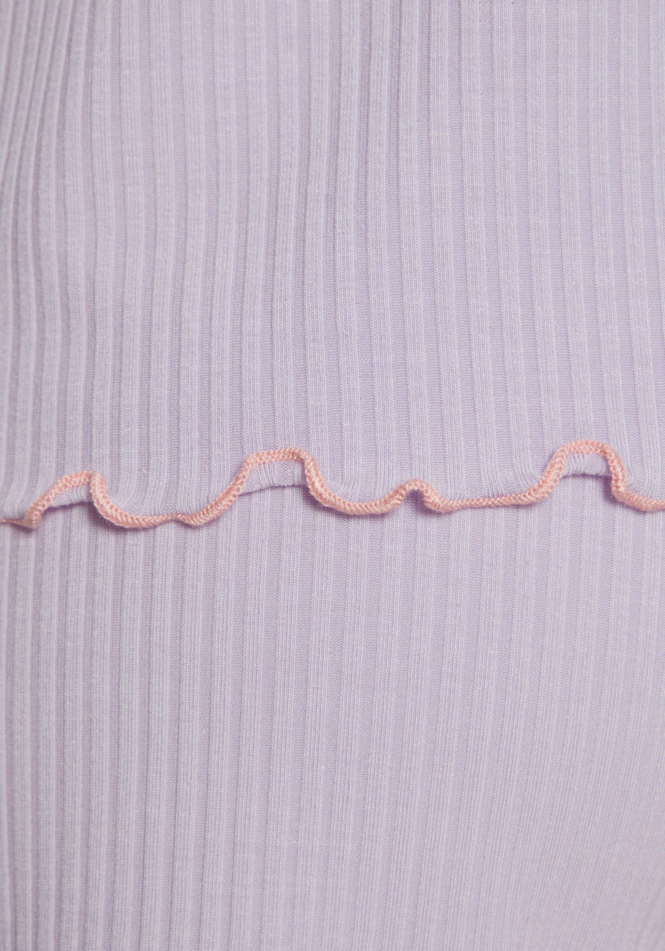 Vivance Dreams Shorty, (2 tlg.), mit süßem Babylock-Saum