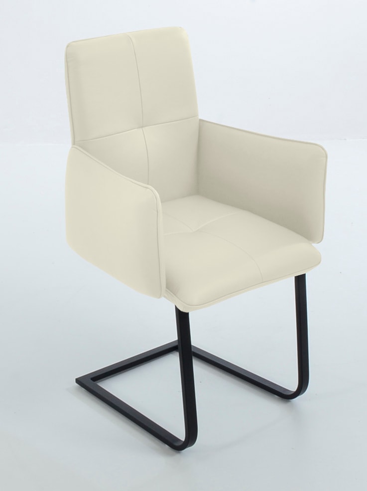 K+W Komfort & Wohnen Freischwinger »6502« () Freischwinger mit Armlehnen, F günstig online kaufen