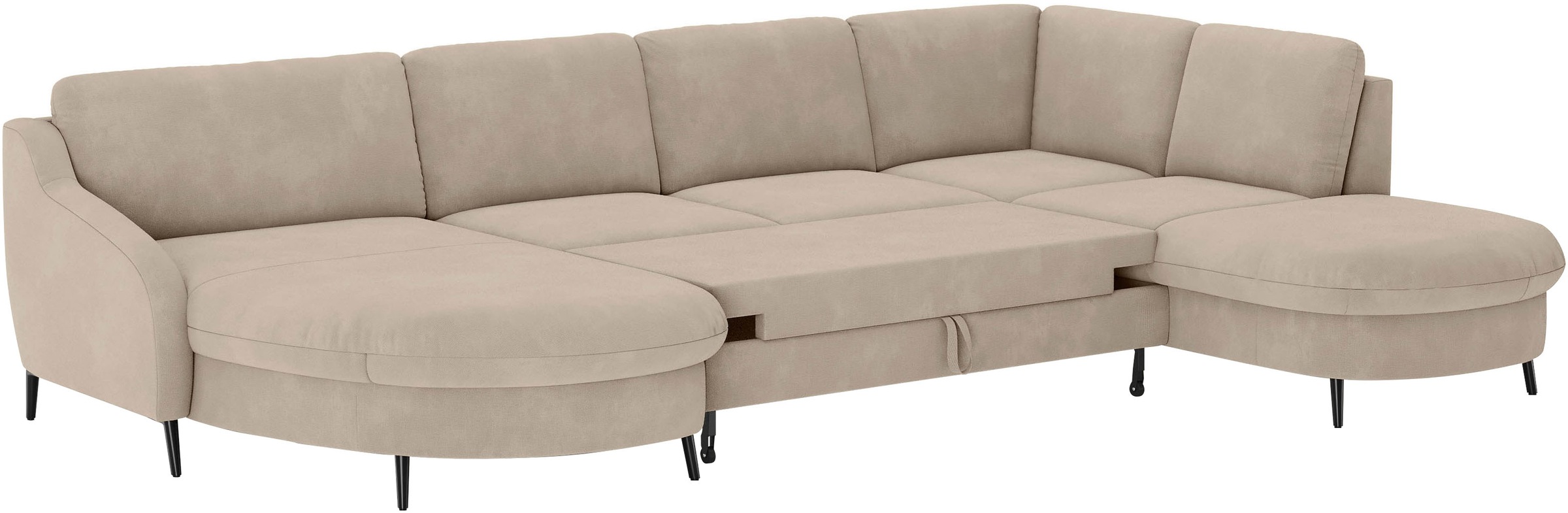 sit&more Wohnlandschaft »Soul U-Form«, wahlweise mit Bett und Bettkasten
