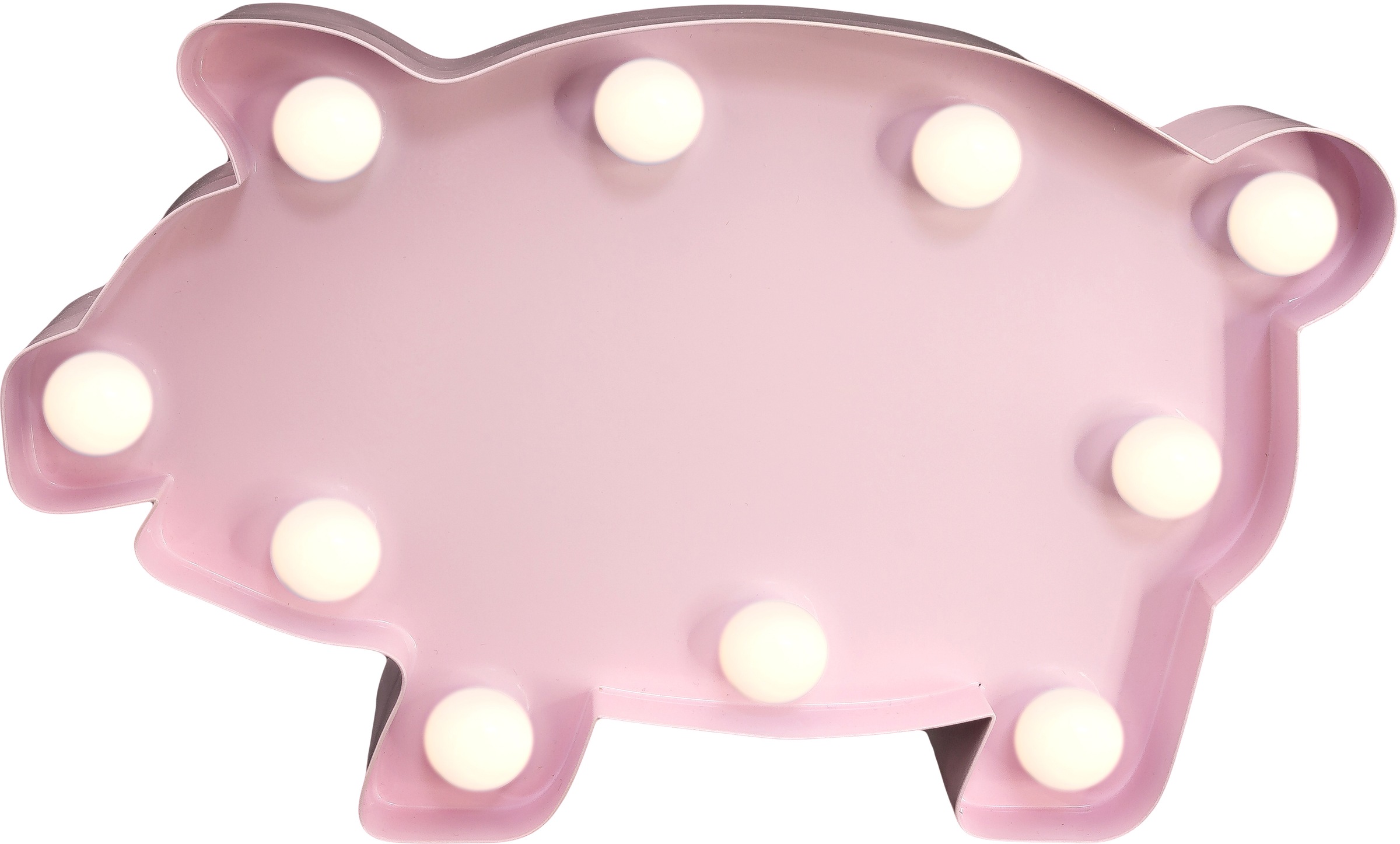 MARQUEE LIGHTS LED Dekolicht »Pig«, 10 flammig, Leuchtmittel LED-Modul   LE günstig online kaufen