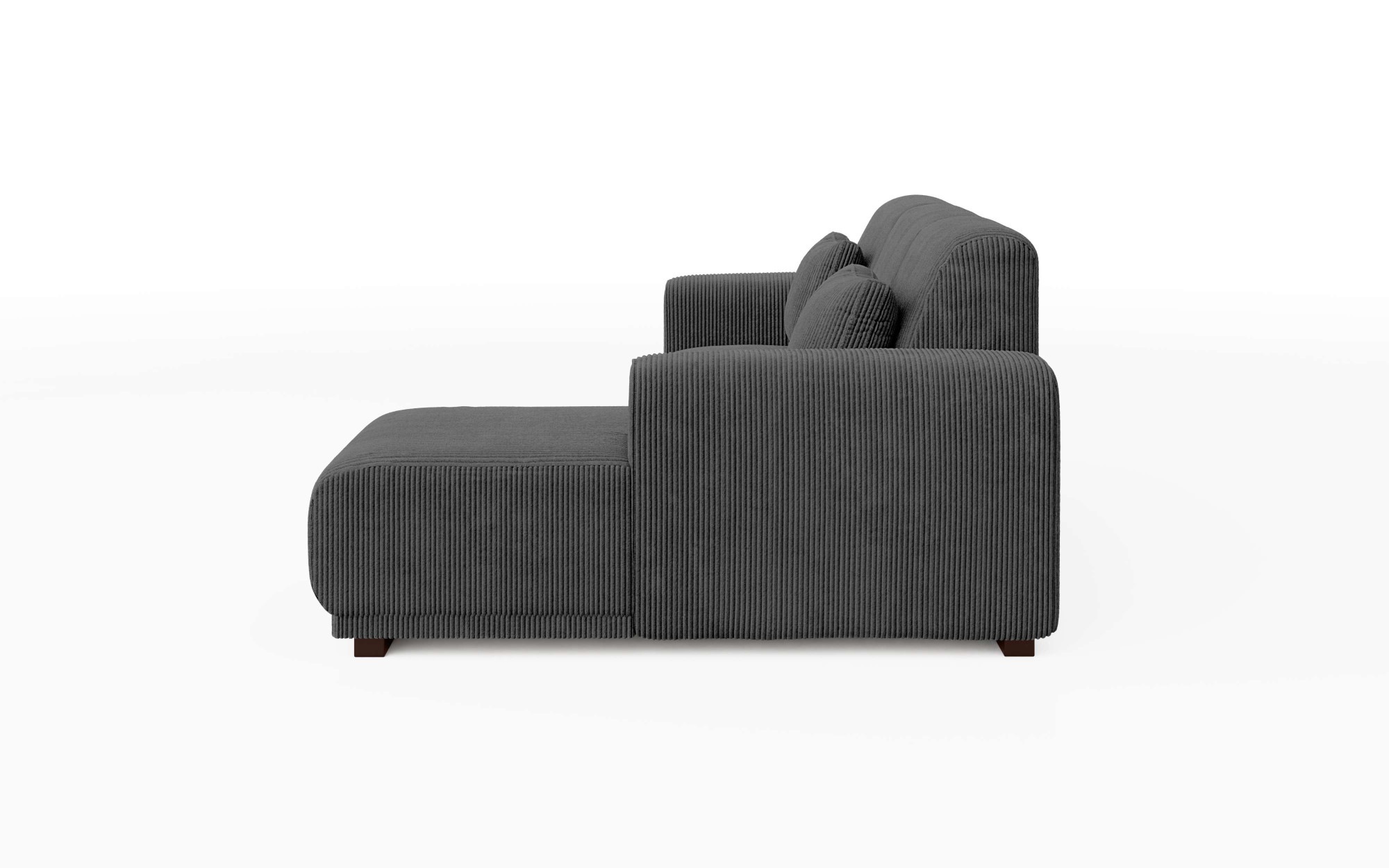 Home affaire Ecksofa »BORNHOLM L-Form mit Recamiere, Maße B/T/H: 234/162/85 cm«, Recamiere links oder rechts bestellbar, Wellenfederung, inkl. 2 Kissen