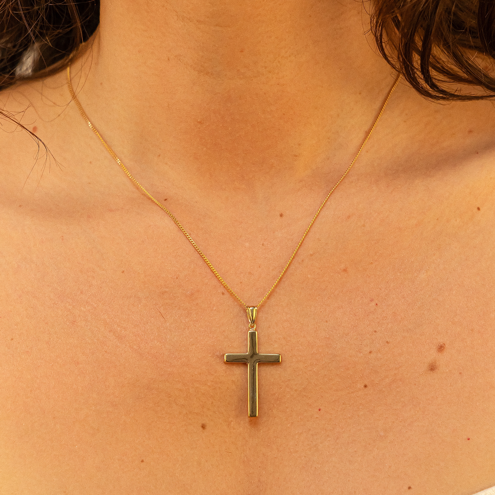 Fascination by online Kette 333 »Gold Motiv K. Kreuz« mit Ellen Anhänger kaufen