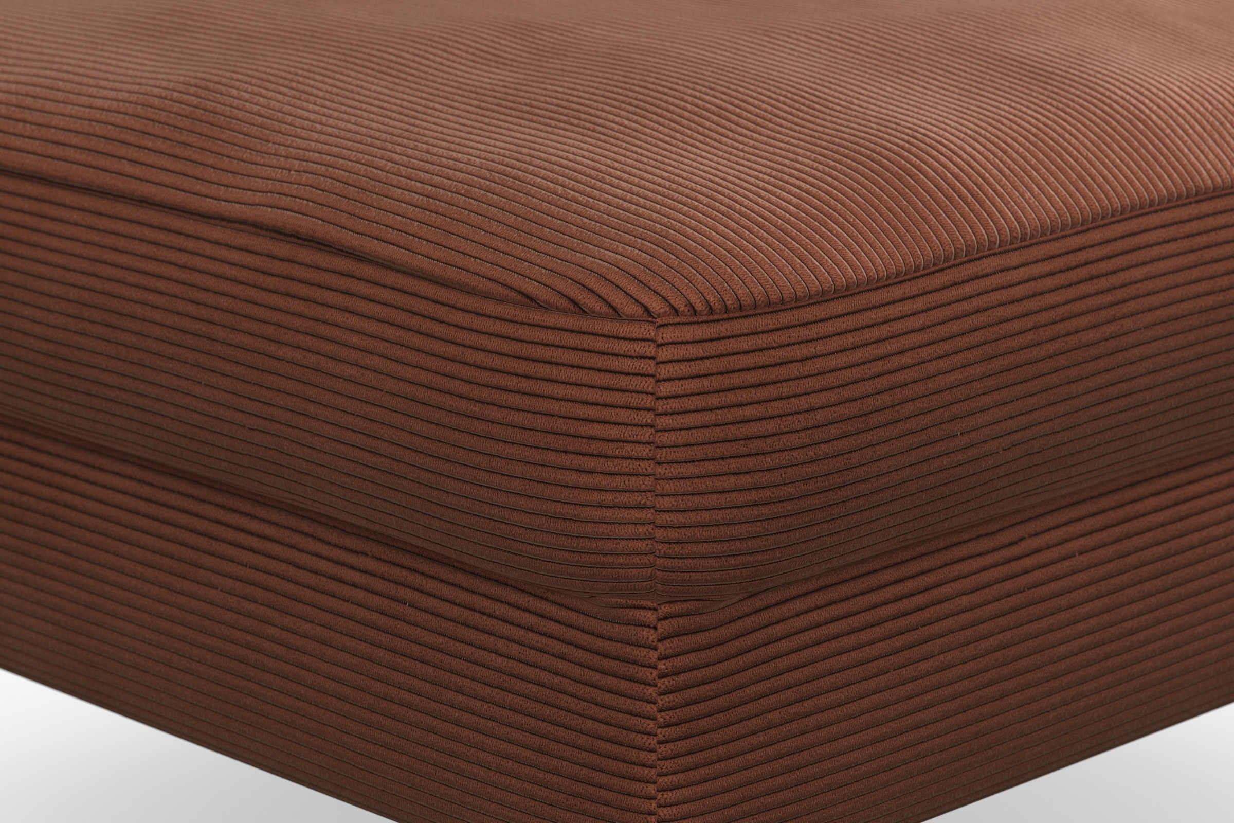 sit&more Polsterhocker »Cabana«, mit stylischen Metallfüßen