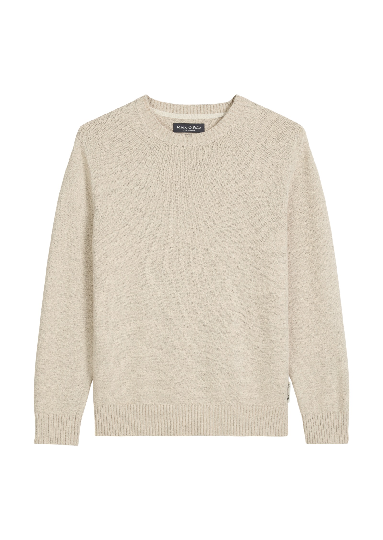 Marc O'Polo Rundhalspullover »regular aus Bio-Baumwoll-Mix-Boucle«