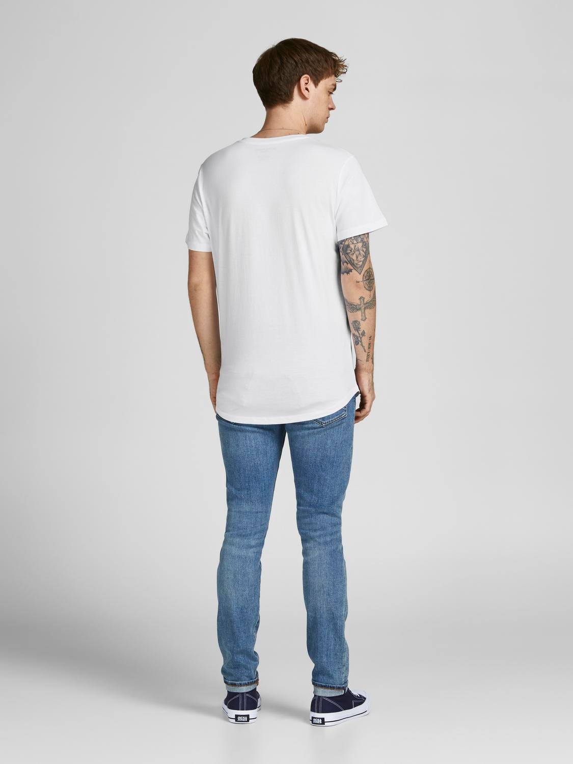 Jack & Jones Rundhalsshirt »JPRBLABRODY TEE SS CREW NECK 5PK MP«