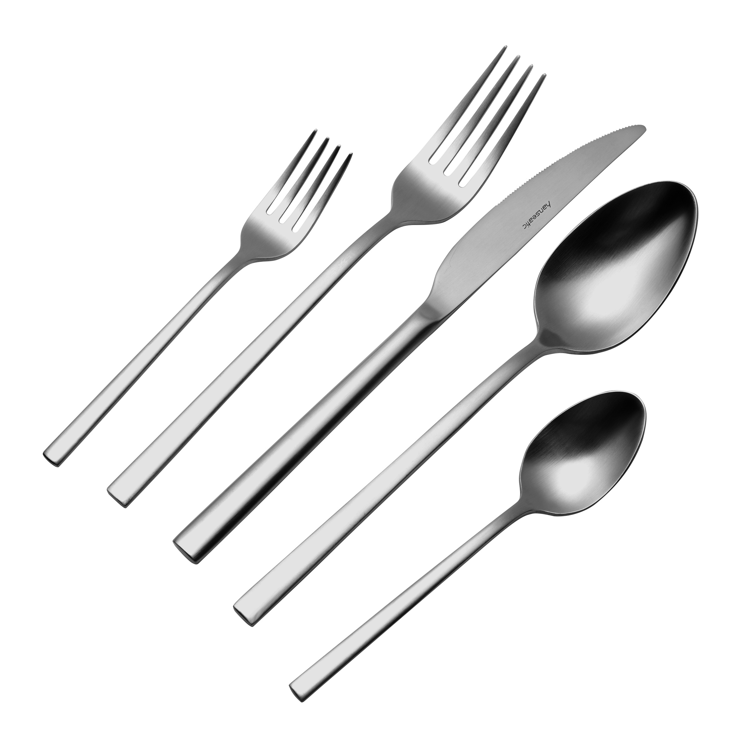 Hanseatic Besteck-Set »SMART, in matter Optik«, (Set, 60 tlg.), leichtes un günstig online kaufen