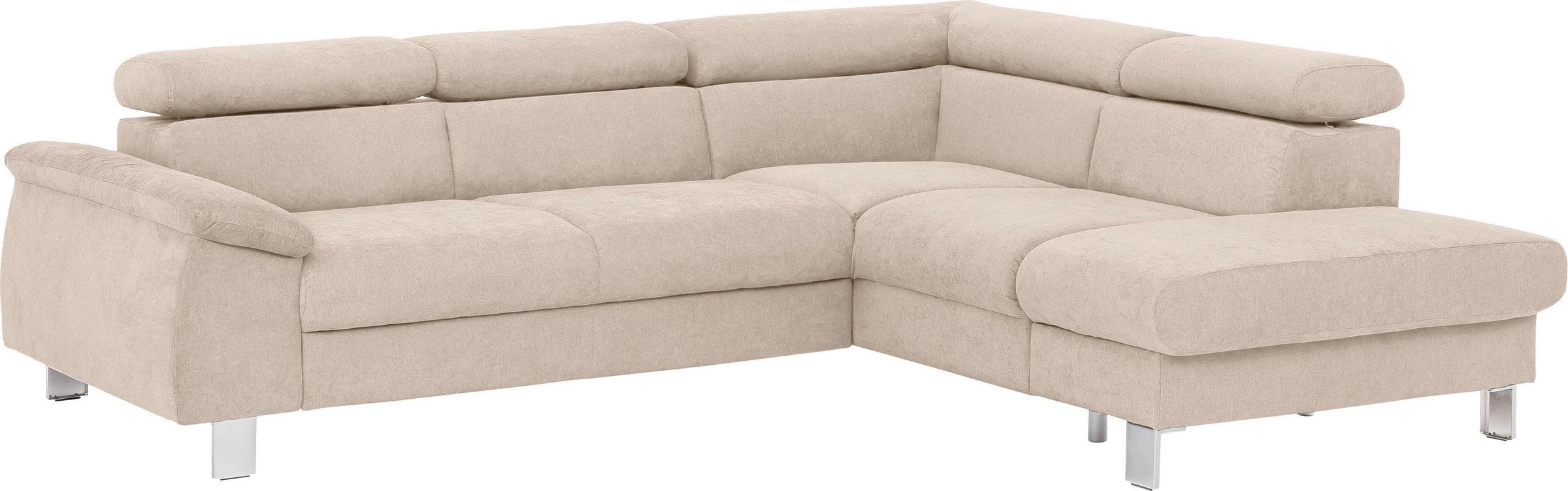 COTTA Polstergarnitur »Komaris L-Form«, (Set), Set bestehend aus: Ecksofa m günstig online kaufen