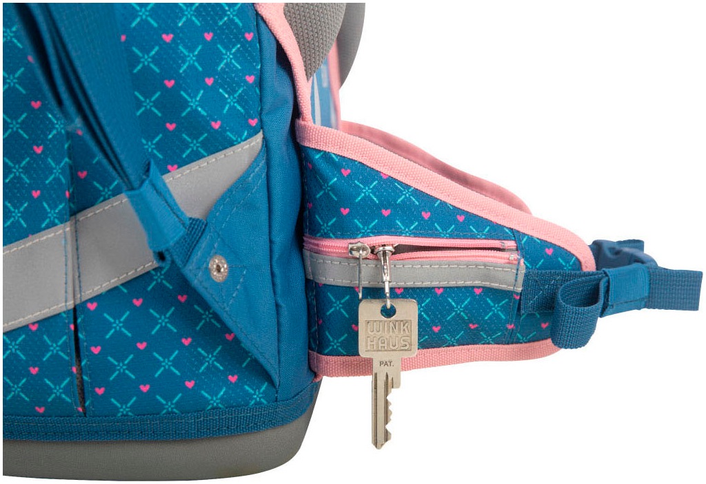 SCHOOL-MOOD® Schulranzen »Timeless Pro«, retroreflektierende Flächen