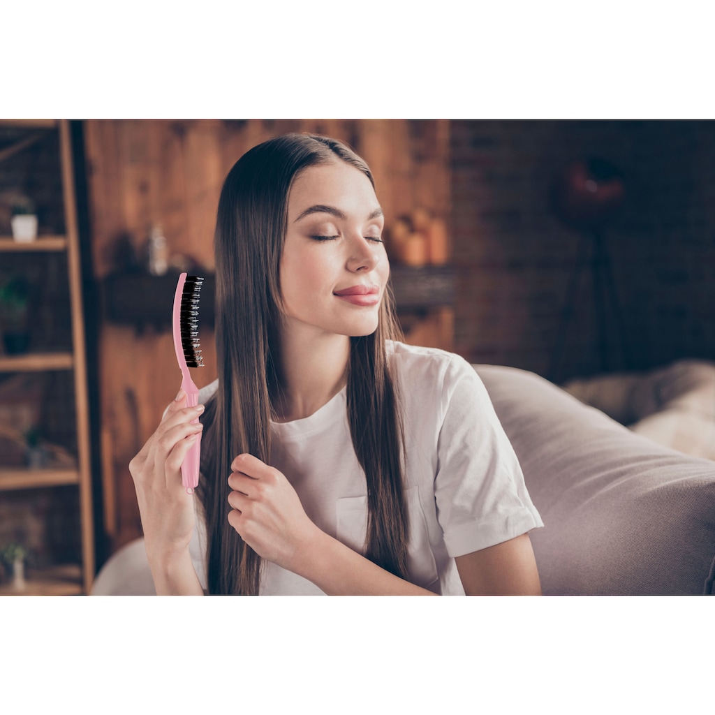 OLIVIA GARDEN Haarentwirrbürste »Fingerbrush Combo Pink large«