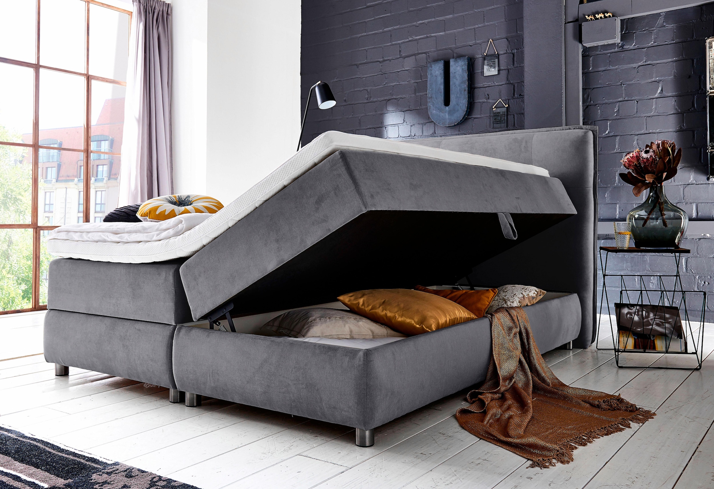 4. Bild von ATLANTIC home collection Boxspringbett »Tilo«