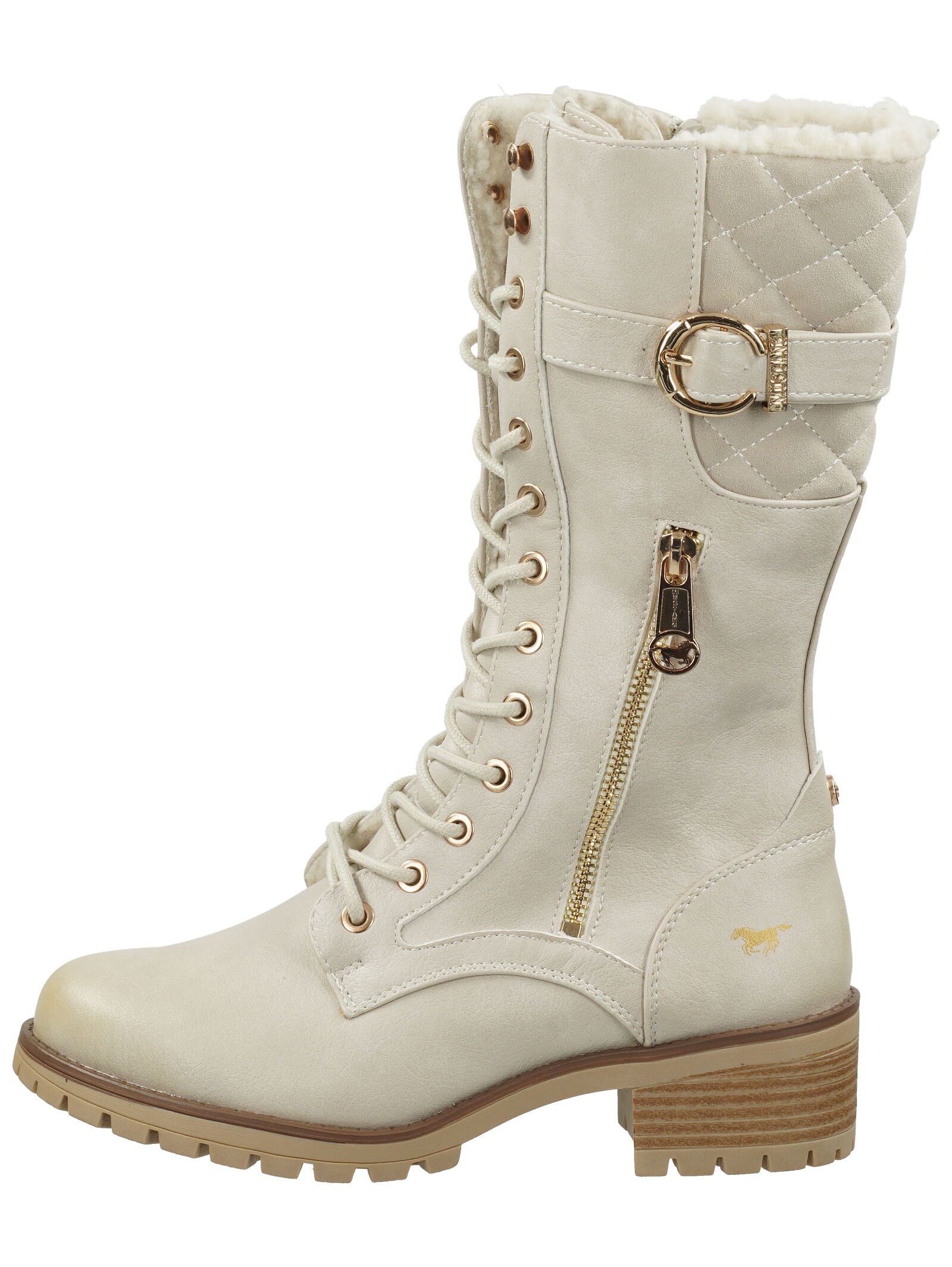 Mustang Shoes Schnürstiefel »Mustang Shoes Stiefel Lederimitat«