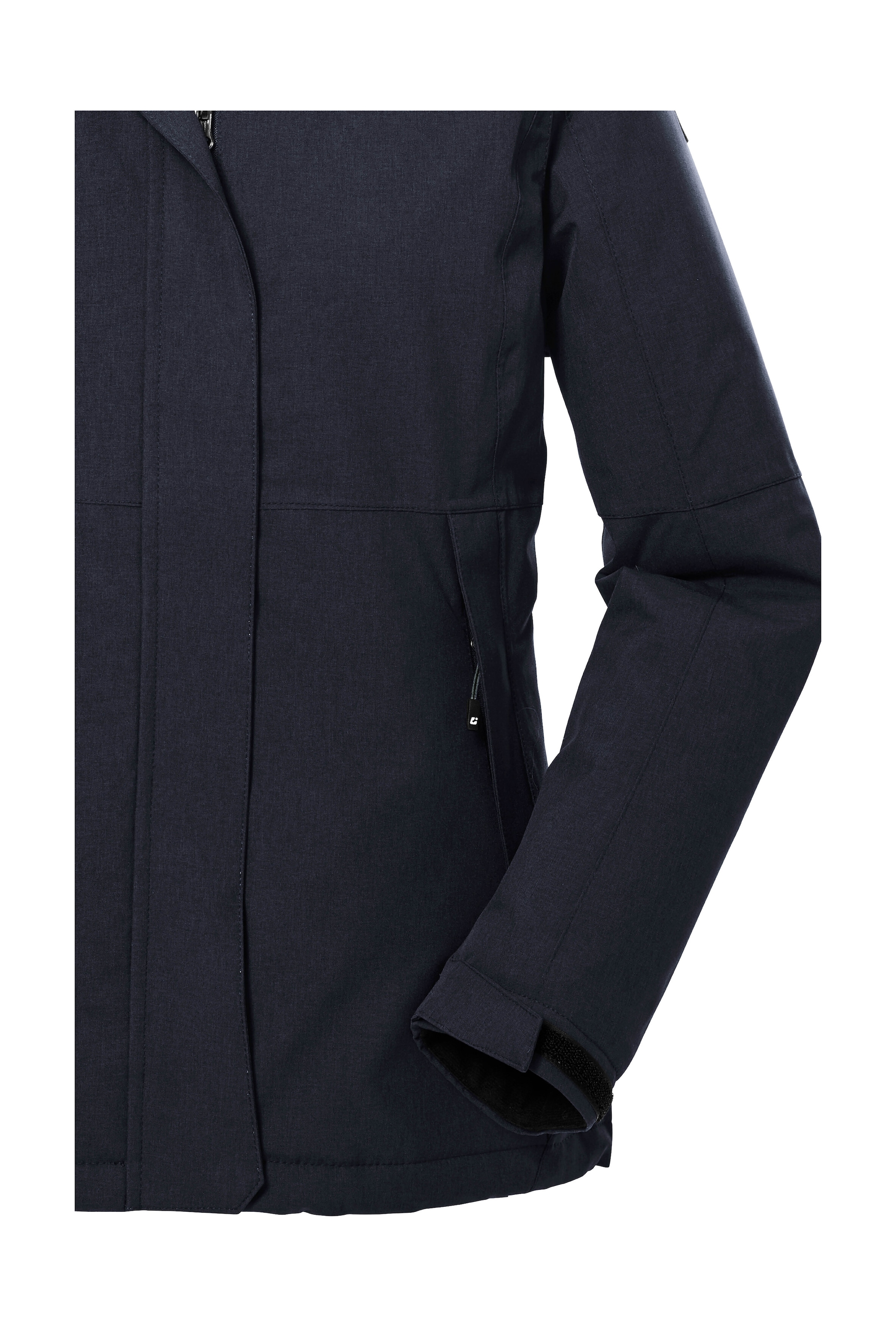 Killtec Outdoorjacke »KOW 37 WMN JCKT«, Wasserdichte Damen Funktionsjacke mit abnehmbarer Kapuze