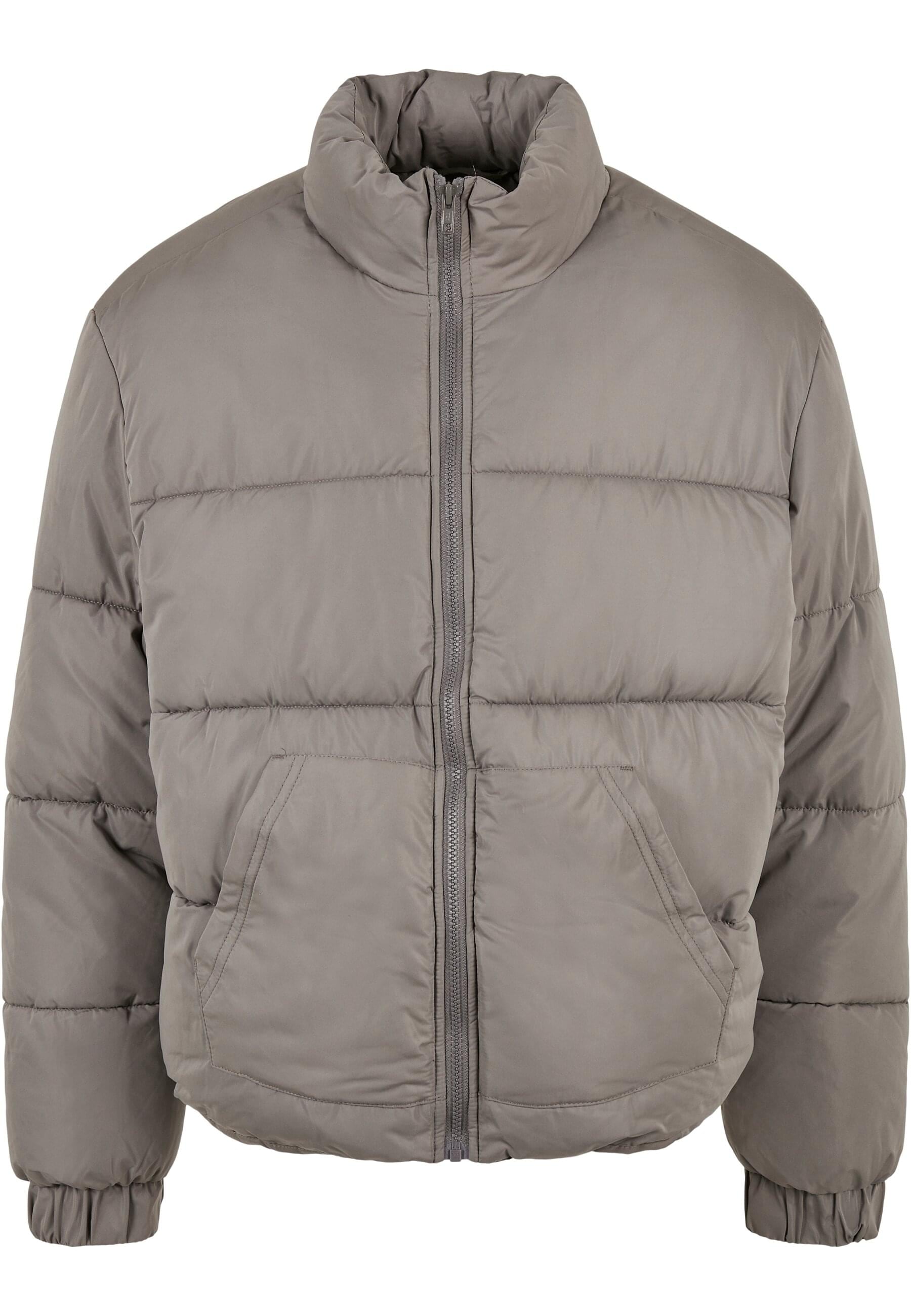 URBAN CLASSICS Winterjacke »Urban Classics Herren Cropped Down Jacket« 1 Stk. tlg. ohne Kapuze