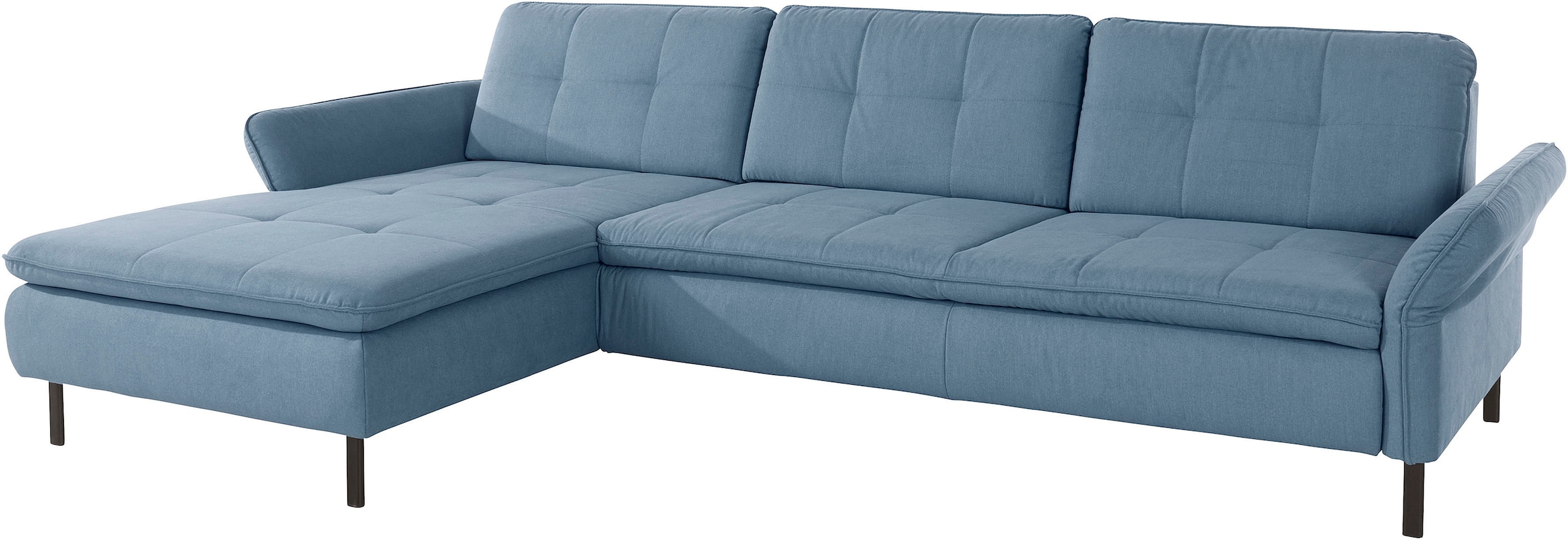 INOSIGN Ecksofa »Birkholm L-Form«, Armlehnverstellung, auch in Easy Clean Bezug - mit Wasser zu reinigen