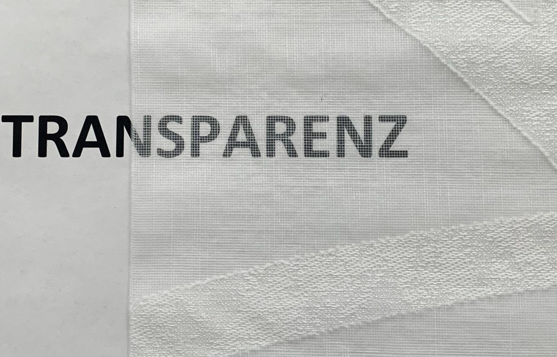HOME WOHNIDEEN Schiebegardine »CASSÉ«, (1 St.), Leinen-Voile, mit transparentem Scherli