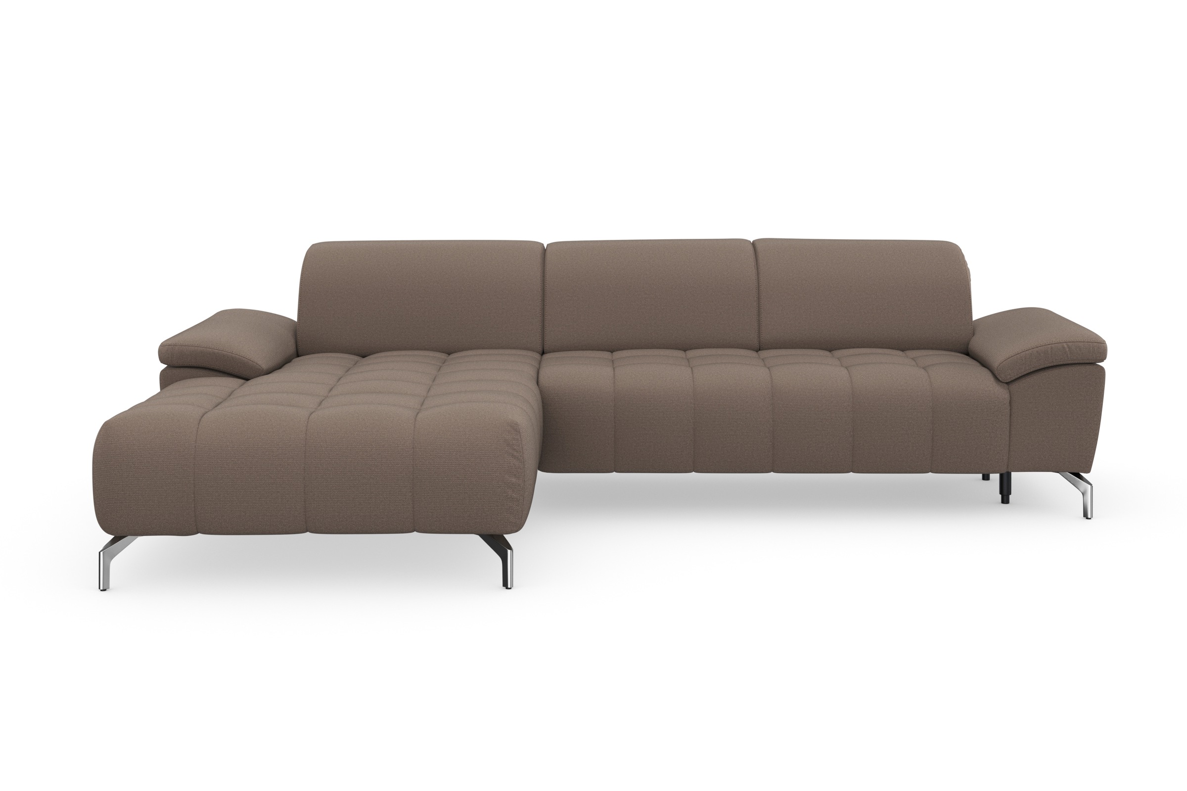 sit&more Ecksofa »Cool L-Form«, wahlweise mit Kopfteilverstellung und Vorzi günstig online kaufen