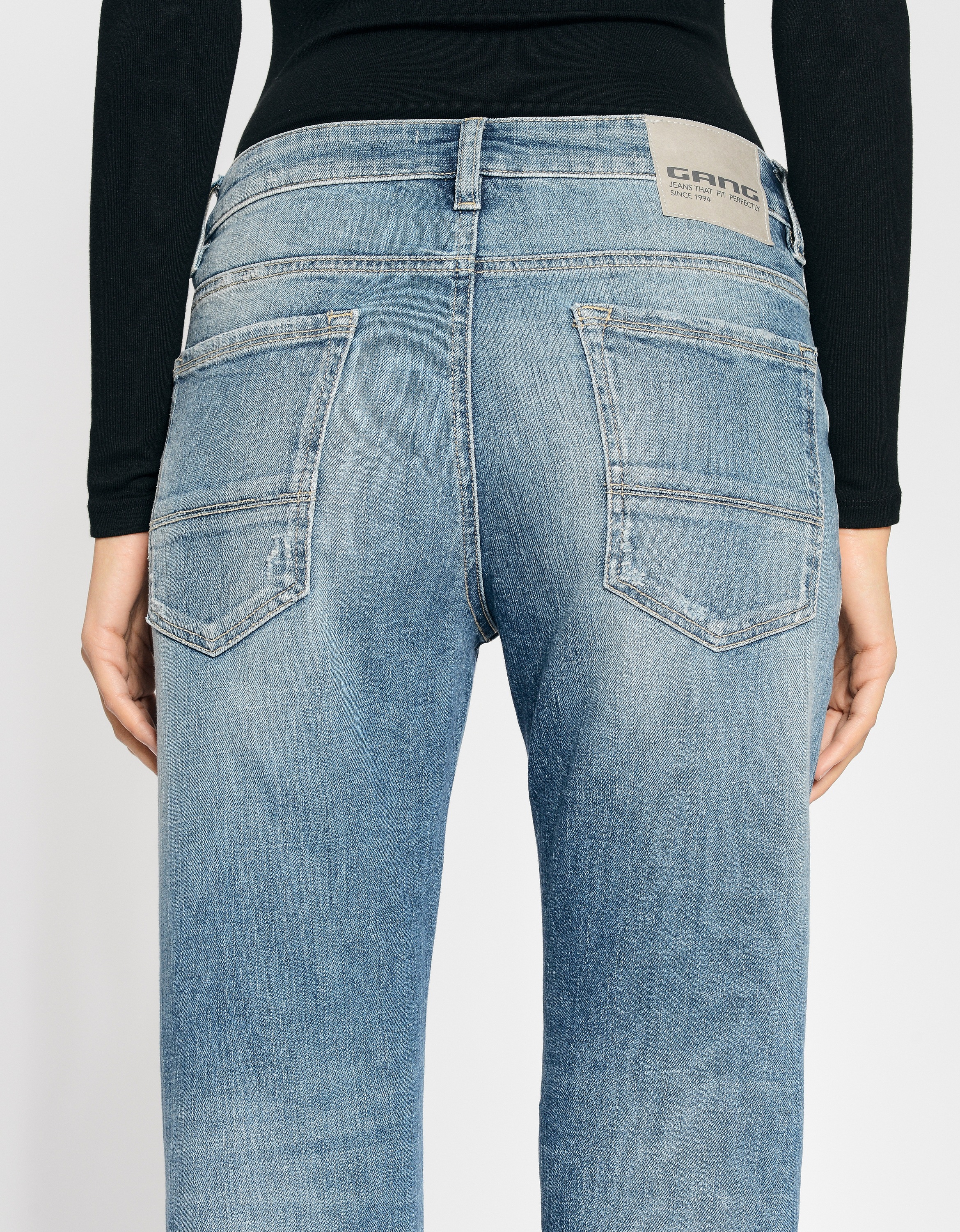 GANG Boyfriend-Jeans »GANG Jeans Boyfriend 94NICA CROPPED«