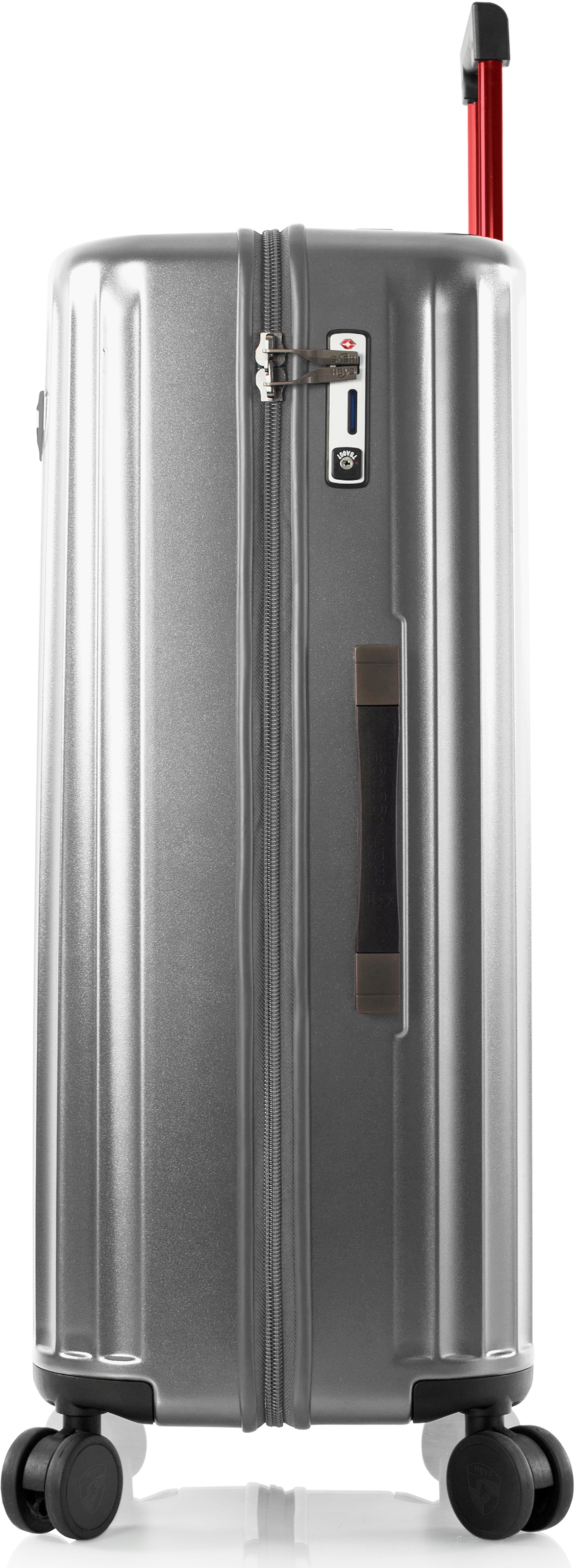 Heys Hartschalen-Trolley »Smart Luggage®, in verschiedenen Farben und Größen«, 4 Rollen, Heys x Joachim Llambi Handgepäck Smart Gepäck mit App-Funktion