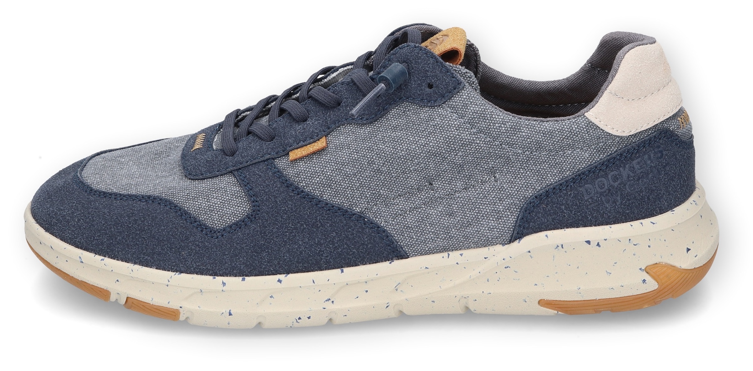 Dockers by Gerli Slip-On Sneaker, Sslipper, Freizeitschuh, Halbschuh, Sommerschuh im Jeans-Look