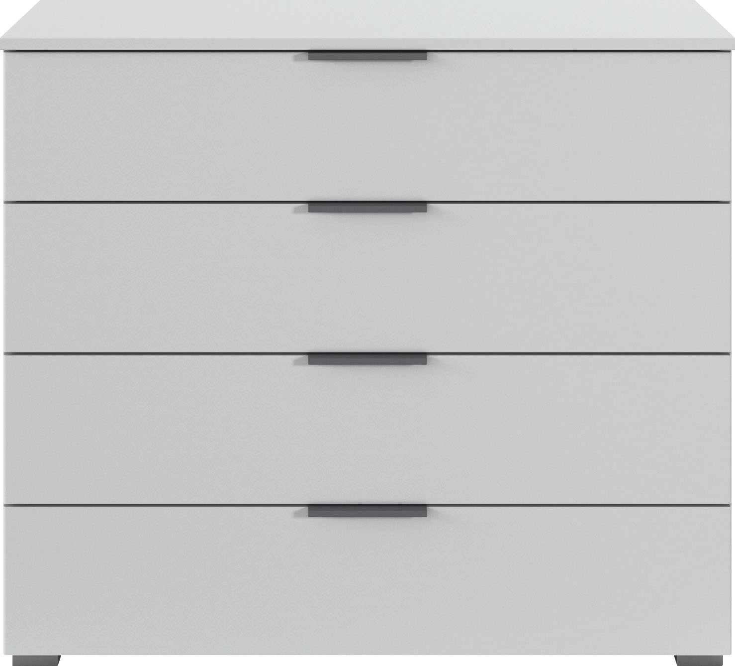 rauch Schubkastenkommode »Sideboard Schubladenkommode AGORDO mit Dekor- oder Hochglanzfront«, (in zwei Griff-Farben), Breite 93 cm mit 4 großen Schubladen für viel Stauraum MADE IN GERMANY