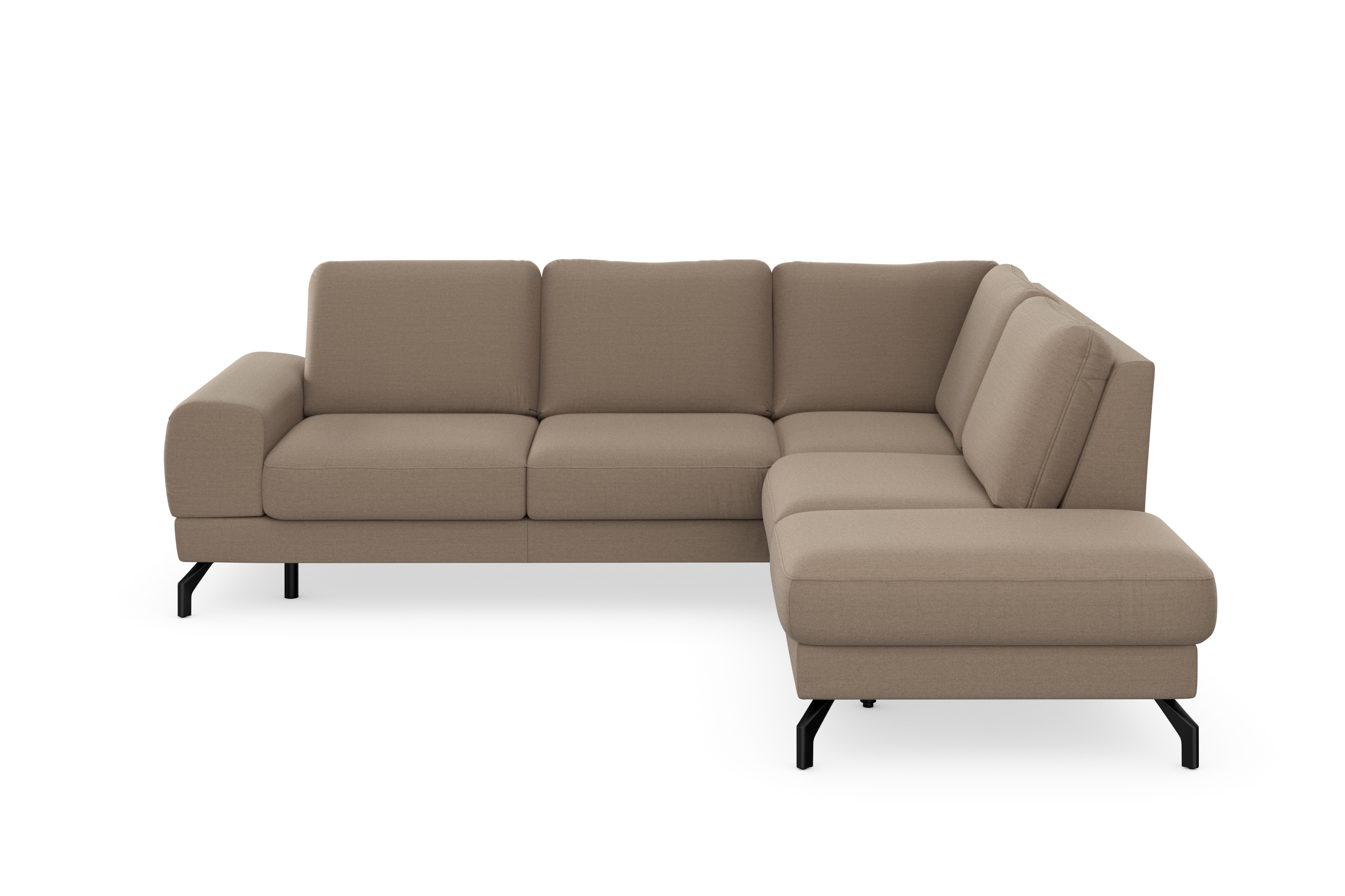 sit&more Ecksofa "Cinturo L-Form", inklusive Sitztiefenverstellung und Fede günstig online kaufen