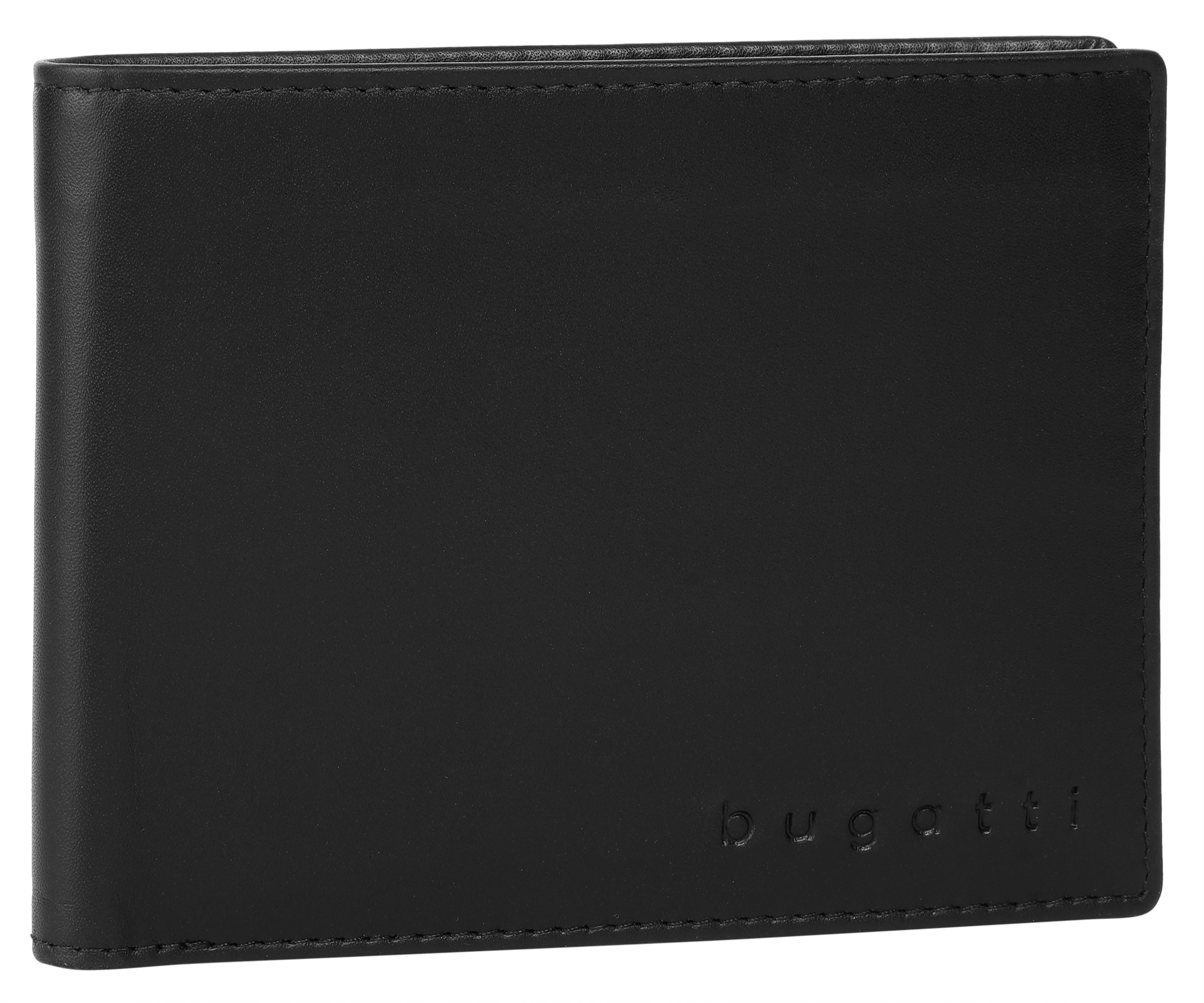 bugatti Geldbörse »SUPER SLIM RFID«, echt Leder