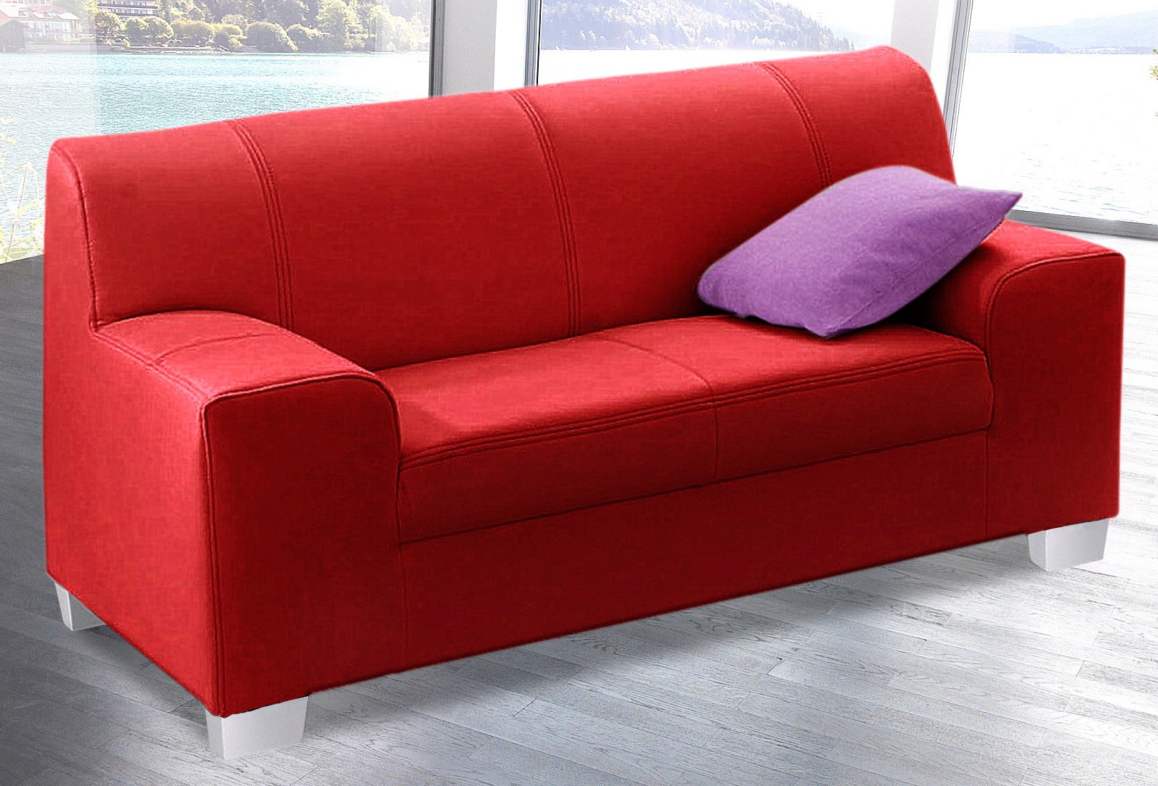 DOMO collection 2-Sitzer "Amando zeitlos und modern, komfortabel,", in viel günstig online kaufen