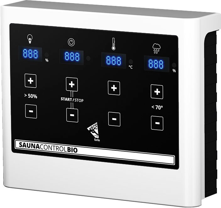 welltime Sauna »Artja«, naturbelassen, mit Ofen 9 kW Bio ext. Steuerung