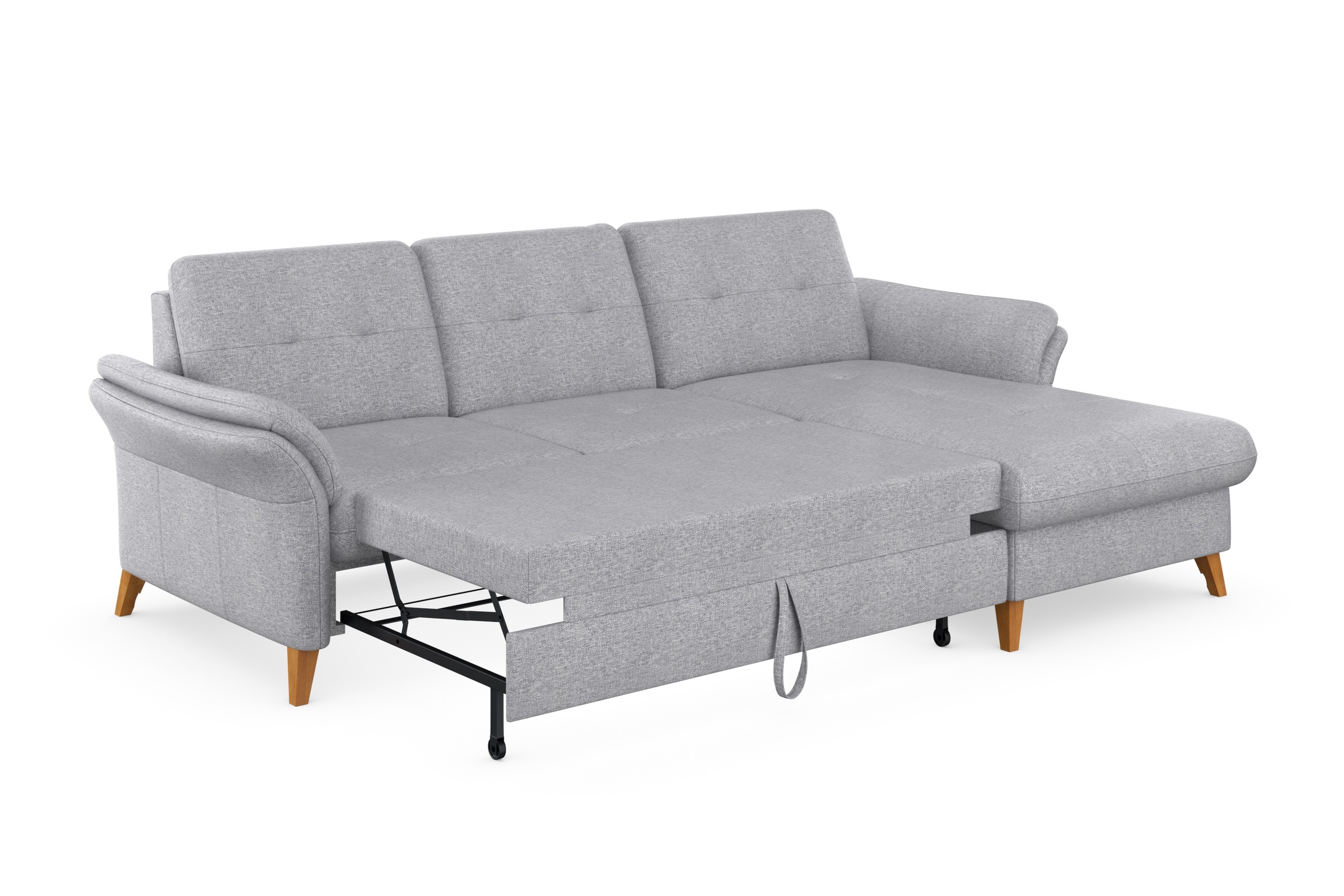 sit&more Ecksofa »Göteborg«, Sitztiefenverstellung und Federkern, wahlweise mit Bettfunktion