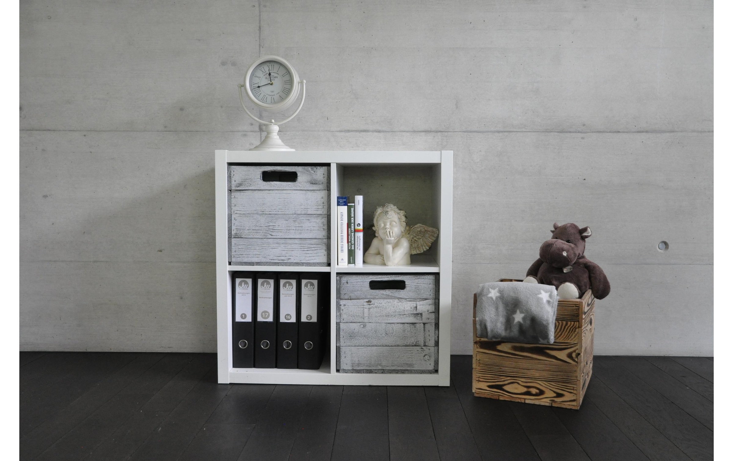 Holz Zollhaus Aufbewahrungsbox »Holz Zollhaus Aufbewahrungskiste«