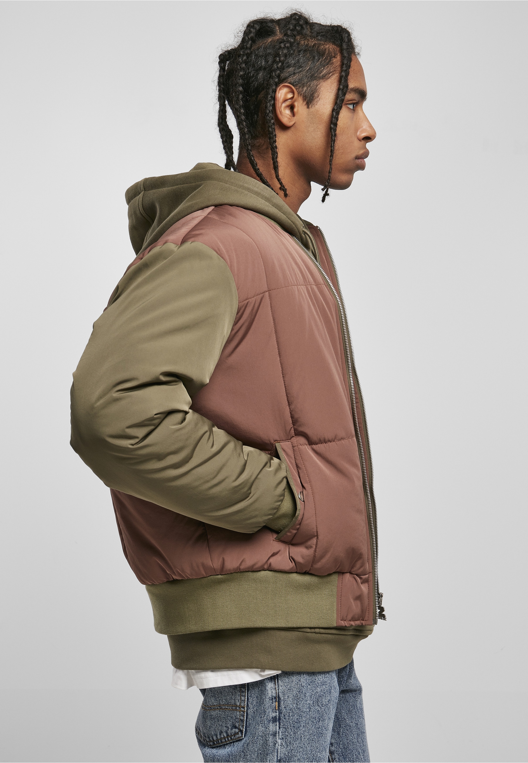 Starter Black Label Bomberjacke »Starter Black Label Herren Starter Quilted Bomber Jacket« 1 Stk. tlg. ohne Kapuze