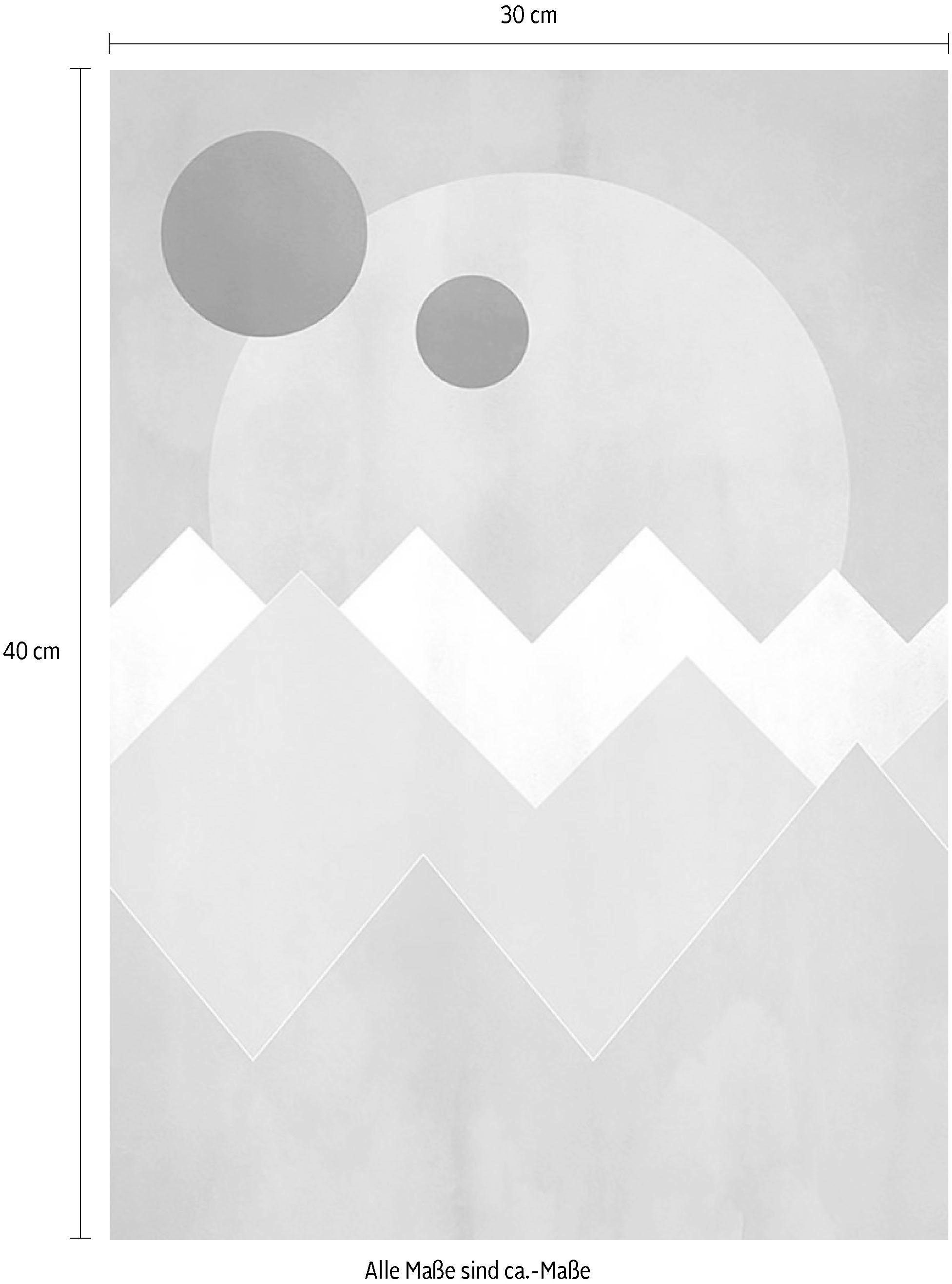 Komar Bild »Sunrise Gentle« Natur 1 Stk. tlg. Wandbild zur Dekoration - ohne Rahmen