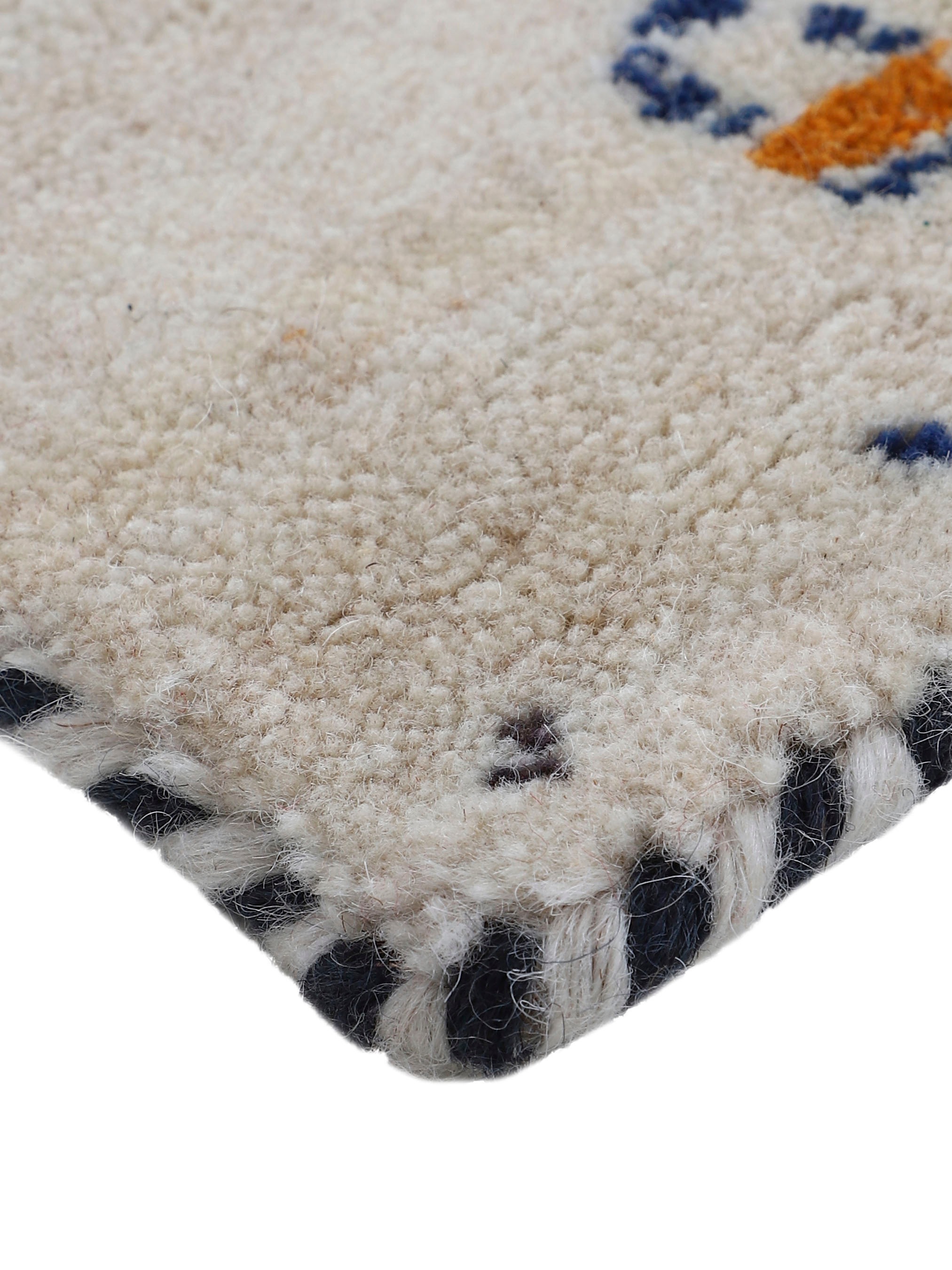 carpetfine Wollteppich »Gabbeh Nura«, rechteckig, 15 mm Höhe, Sehr weicher Flor