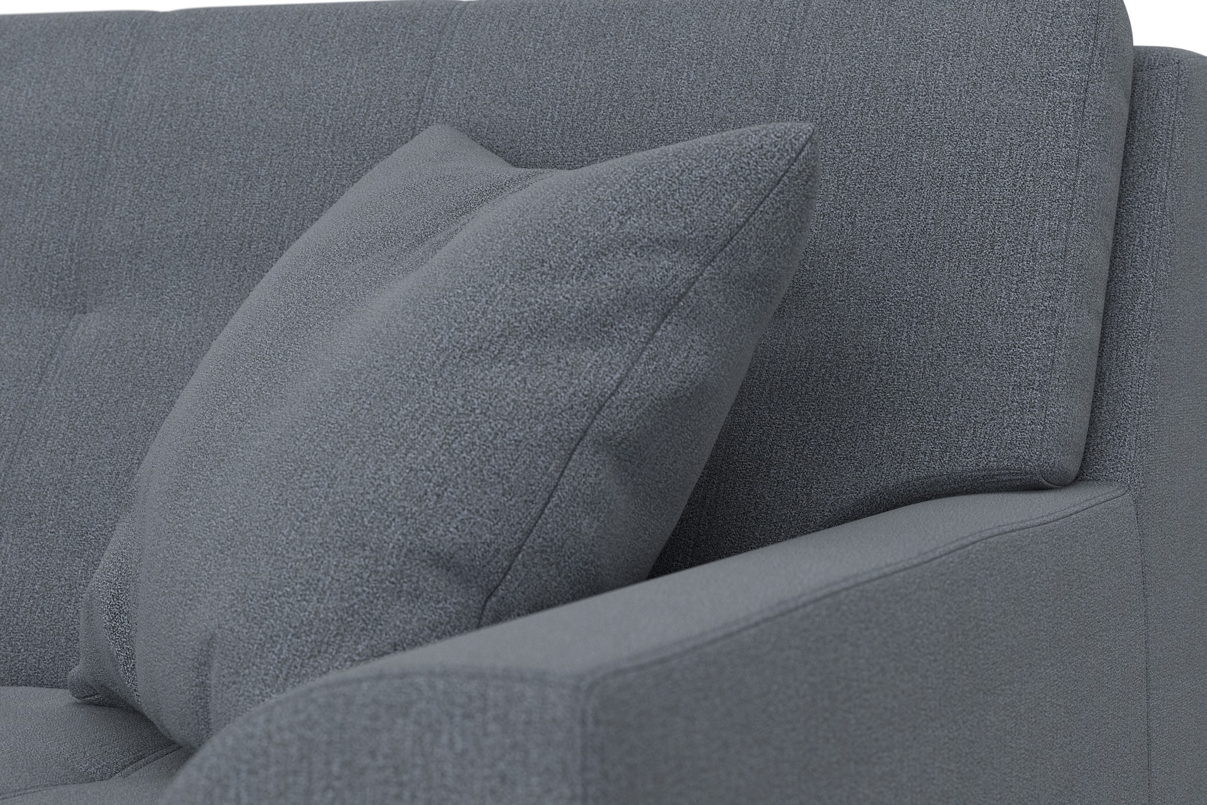 DOMO collection Ecksofa Treviso, wahlweise mit Bettfunktion, incl. Zierkissen